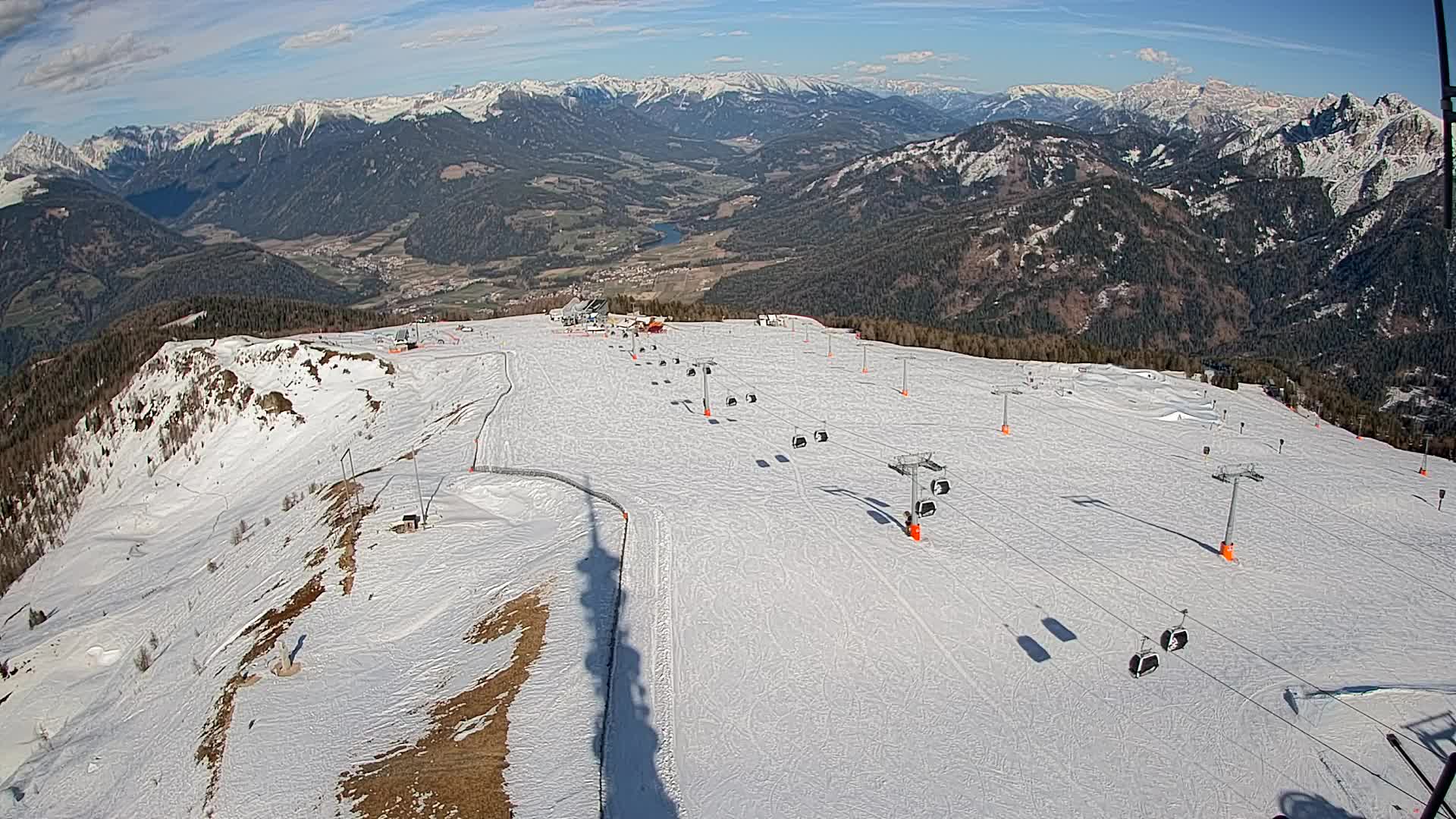Sommet du Kronplatz | vue sur Valdaora – Olang