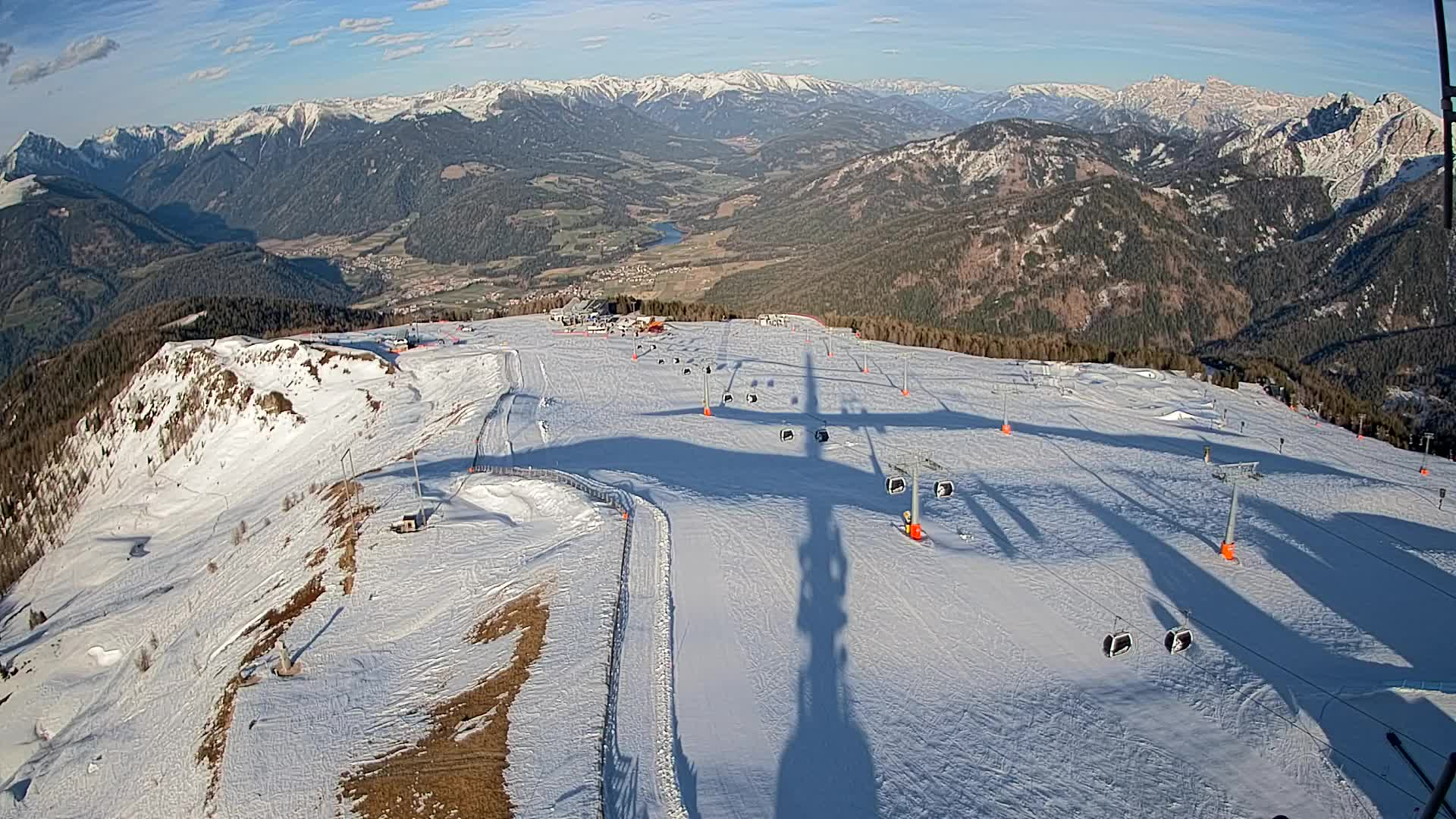 Kronplatz vrh | pogled na Valdaora – Olang