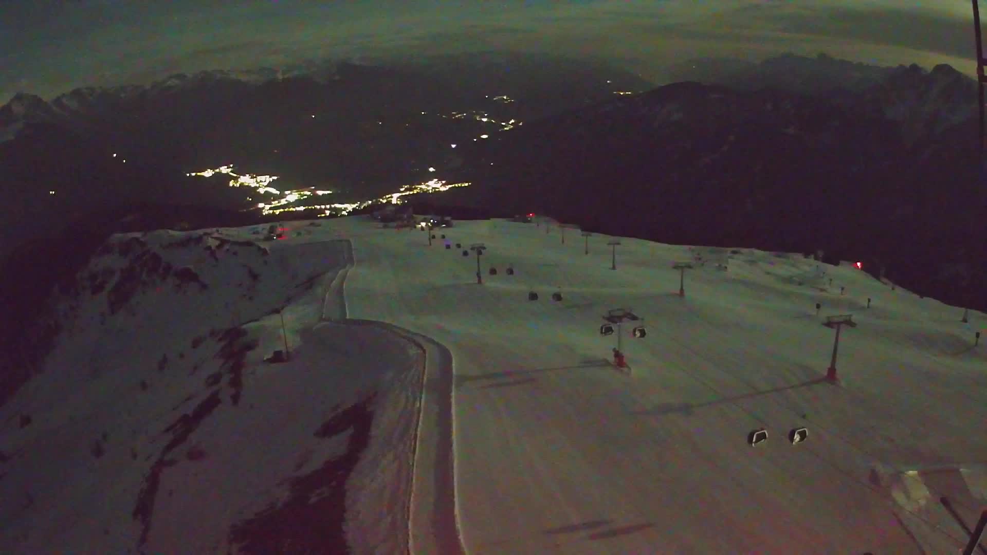 Kronplatz-Gipfel | Blick nach Olang – Valdaora