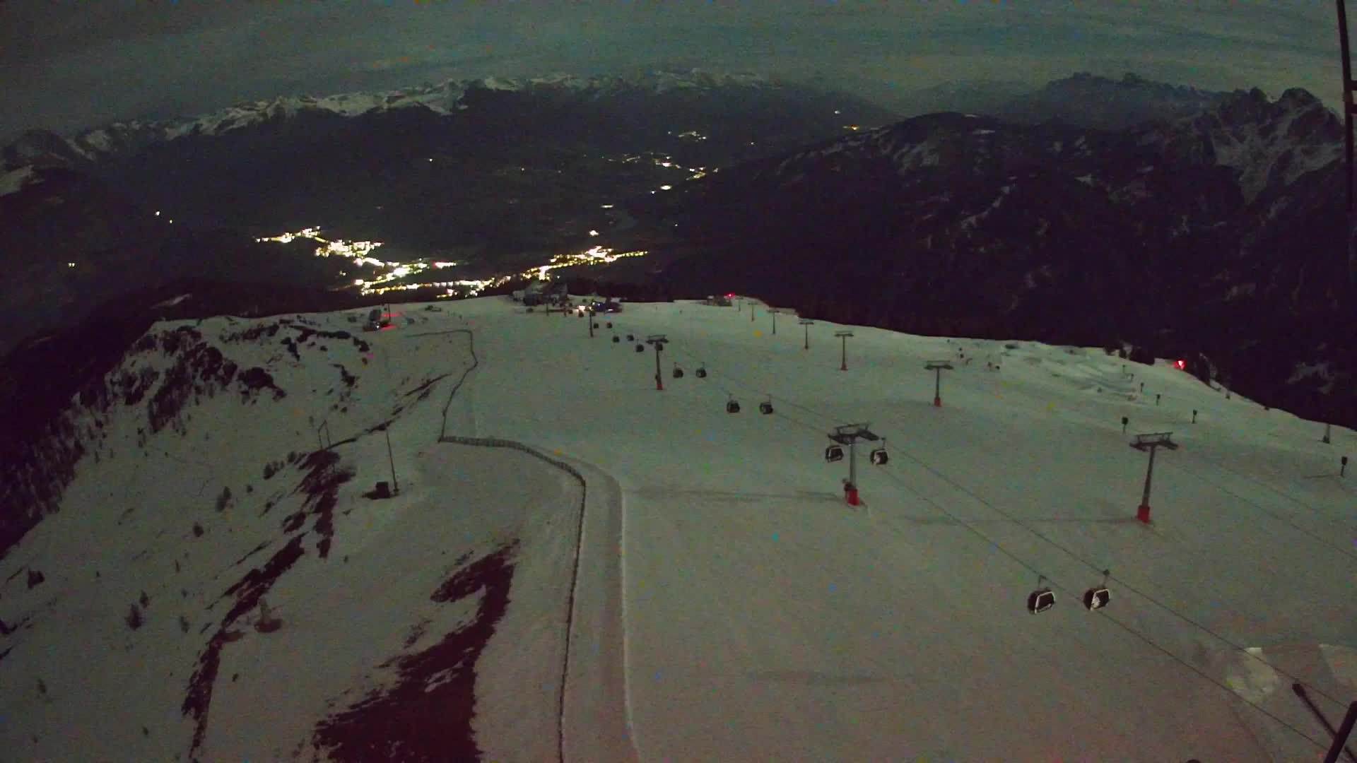 Kronplatz-Gipfel | Blick nach Olang – Valdaora
