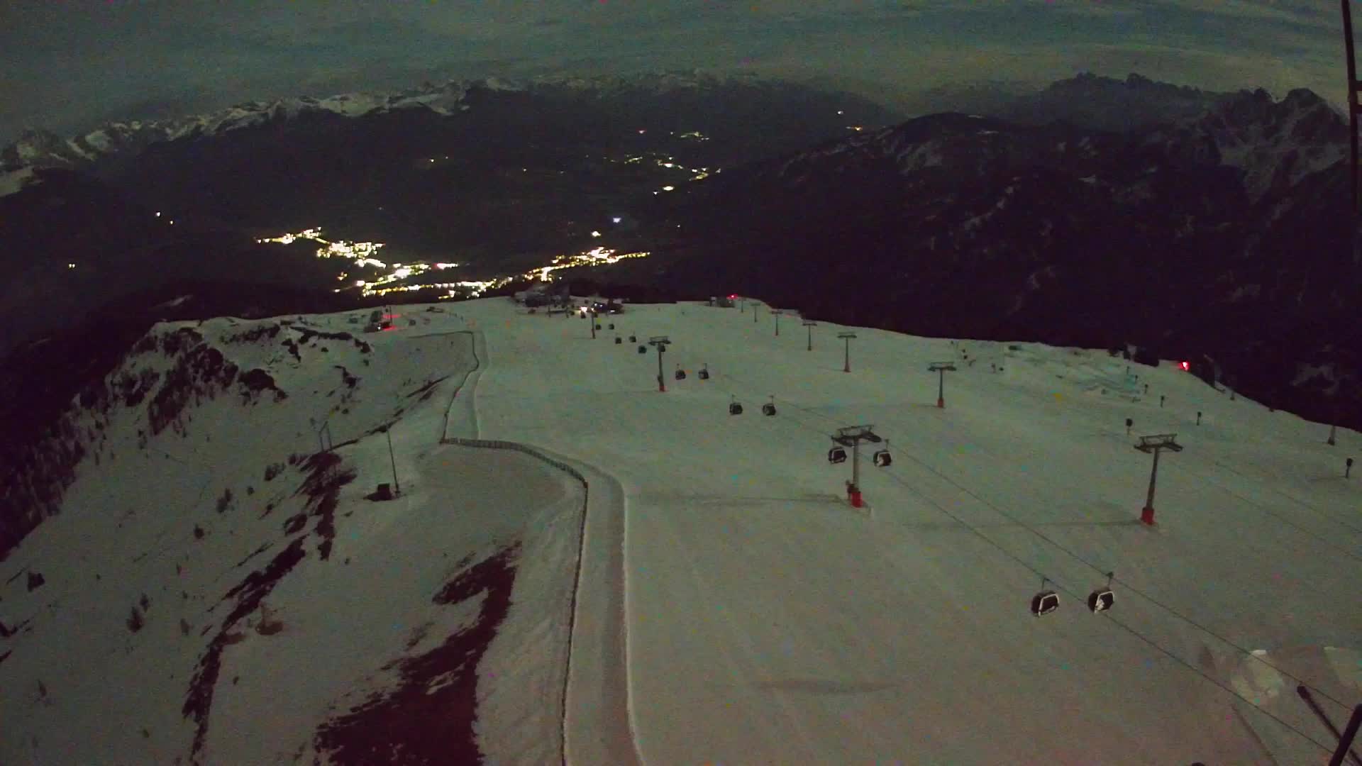 Kronplatz-Gipfel | Blick nach Olang – Valdaora