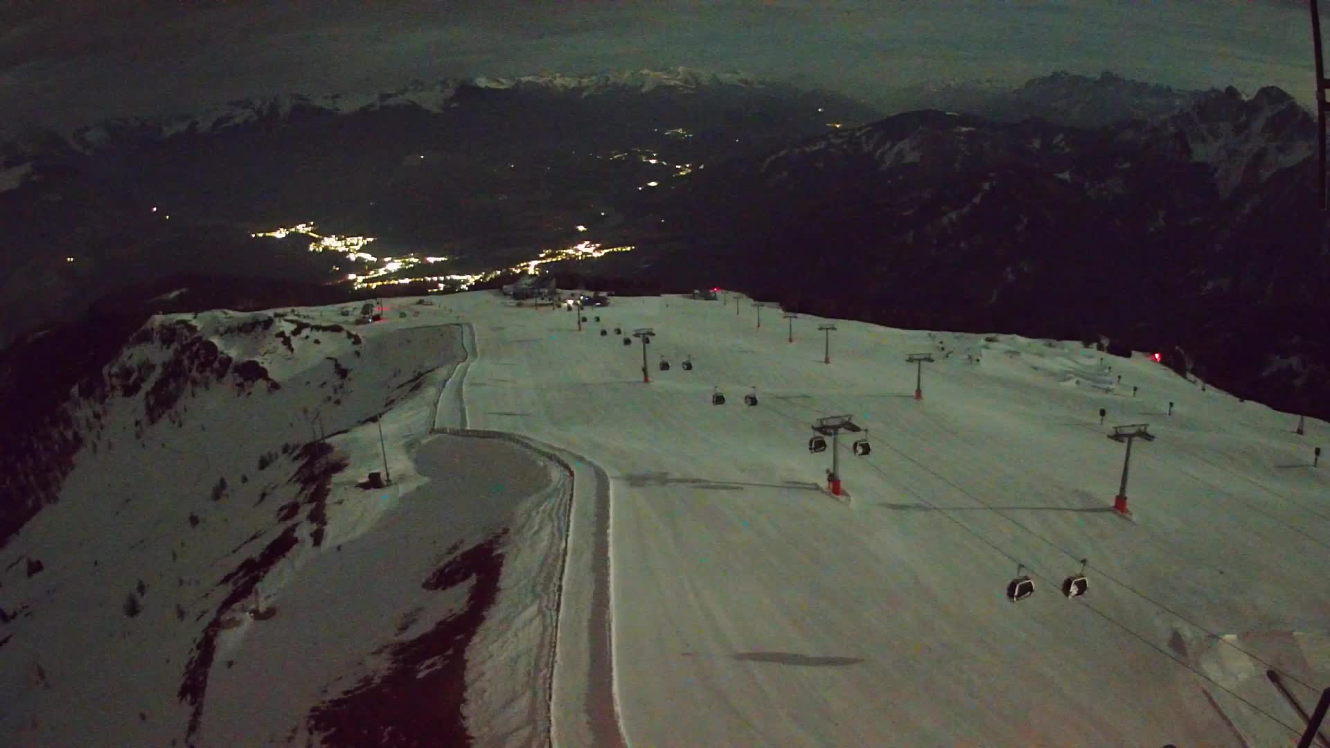 Kronplatz-Gipfel | Blick nach Olang – Valdaora