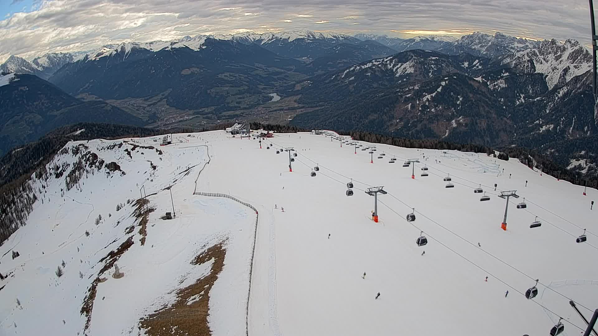 Kronplatz vrh | pogled na Valdaoro – Olang