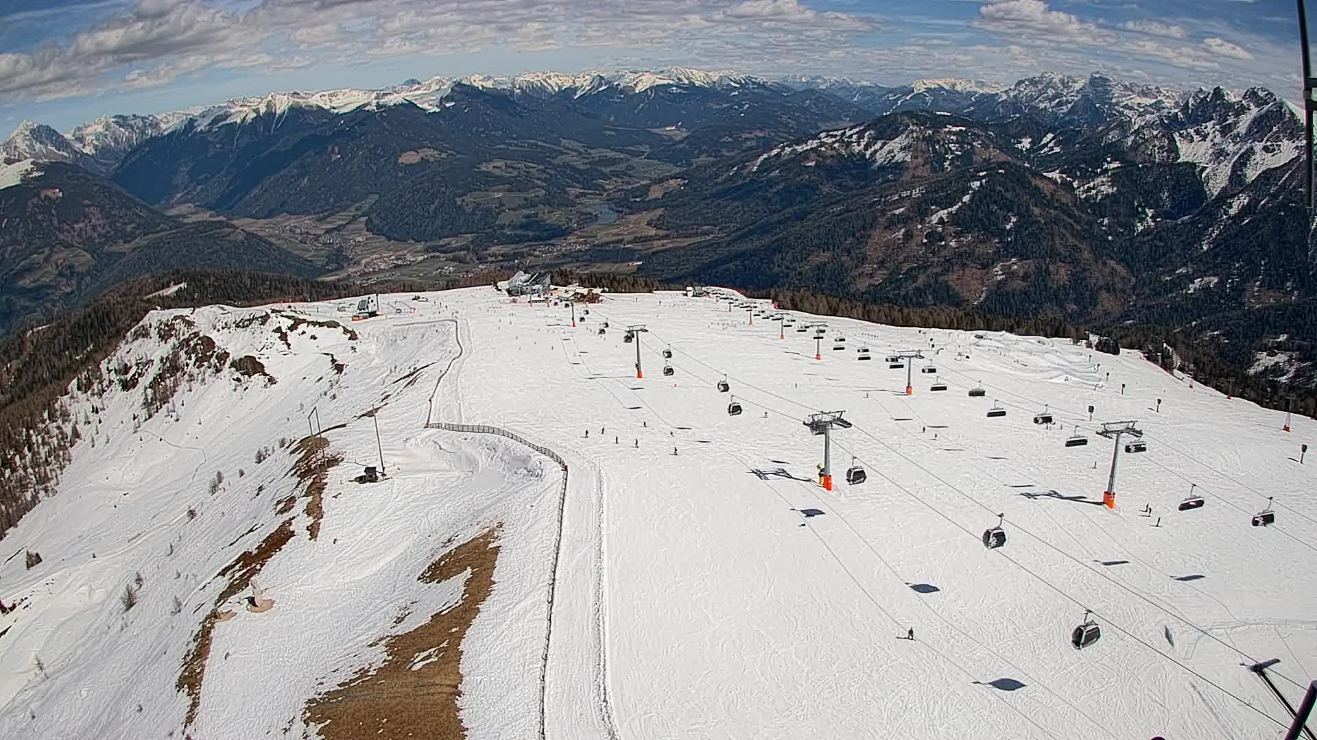 Kronplatz vrh | pogled na Valdaora – Olang