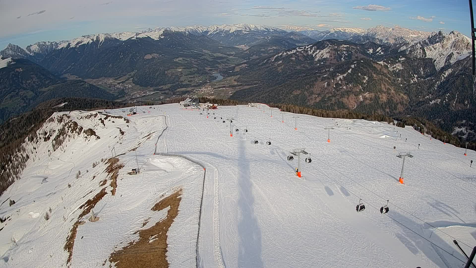 Sommet du Kronplatz | vue sur Valdaora – Olang