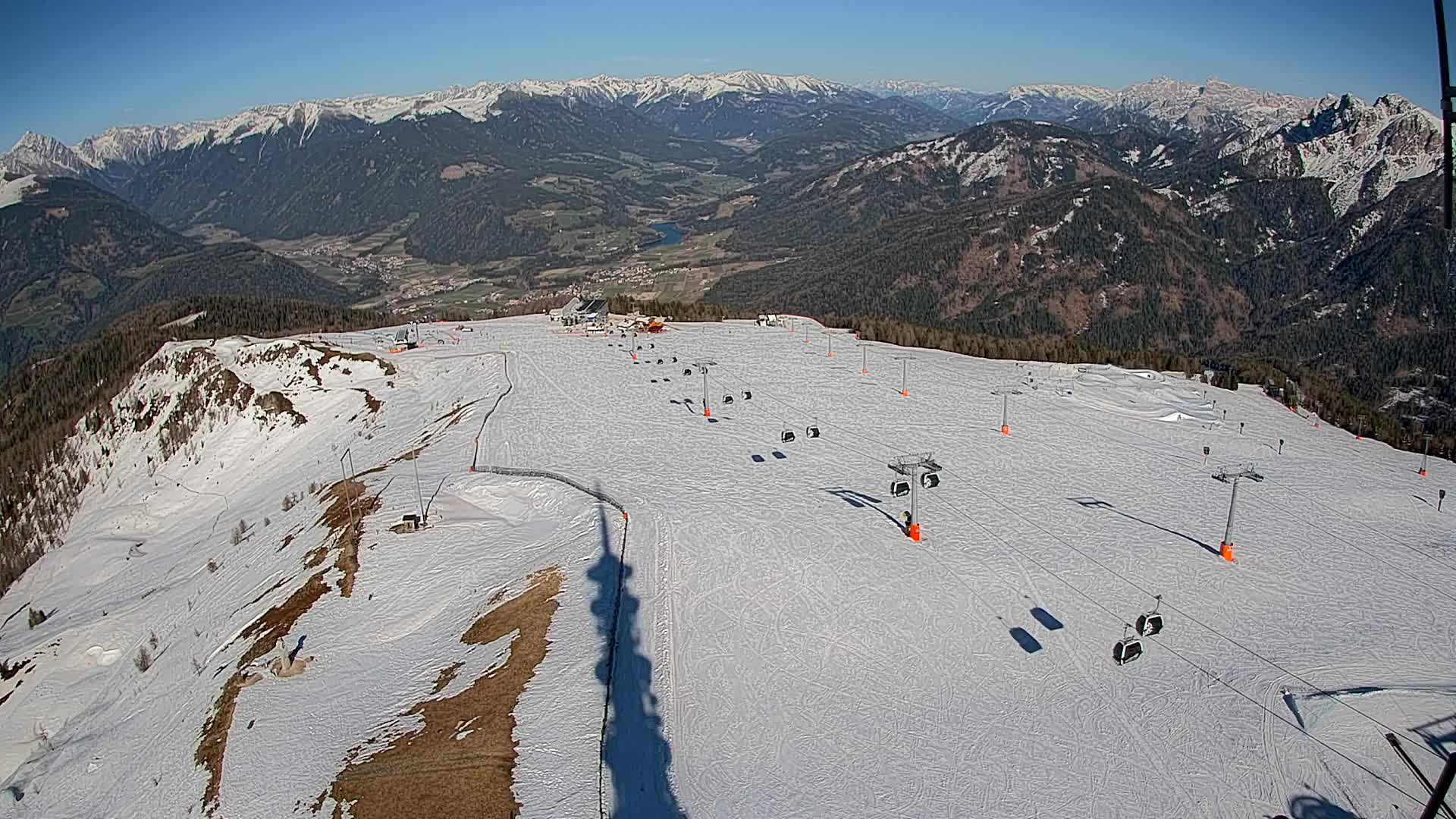 Kronplatz vrh | pogled na Valdaora – Olang