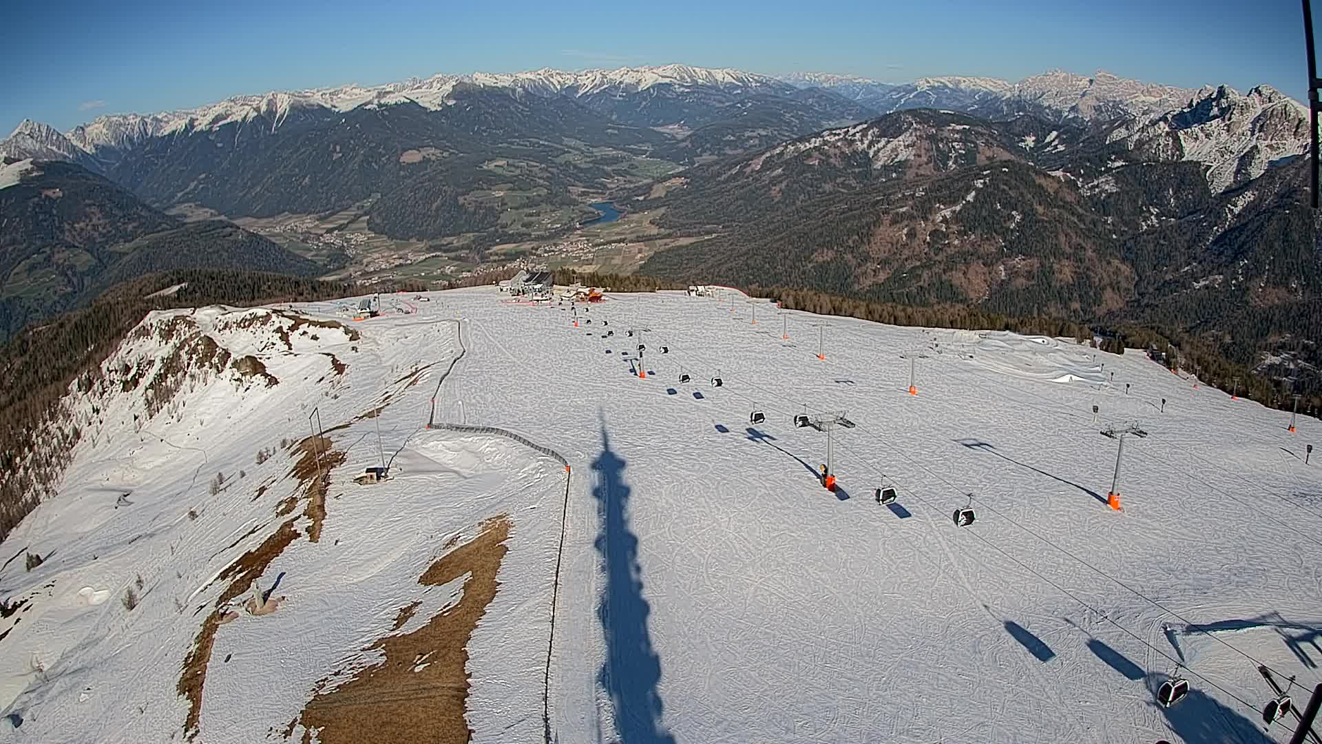 Sommet du Kronplatz | vue sur Valdaora – Olang