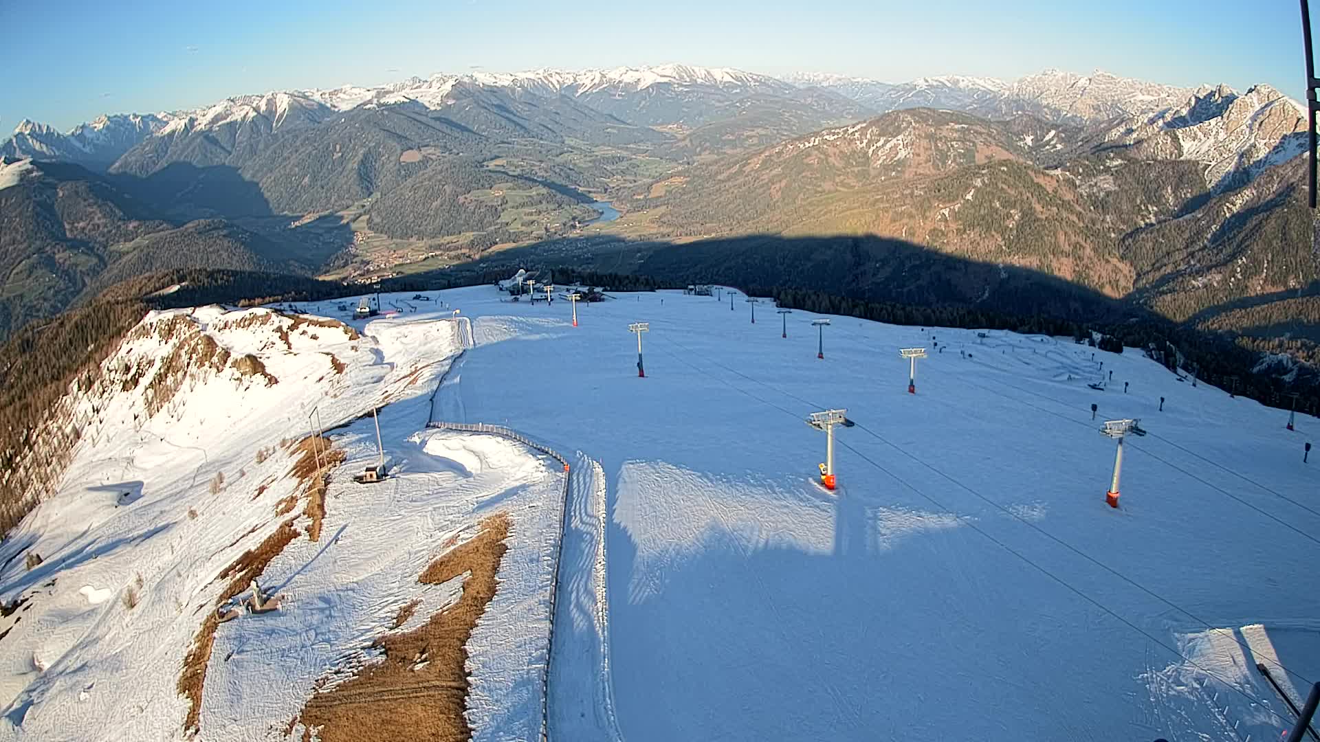 Kronplatz vrh | pogled na Valdaora – Olang