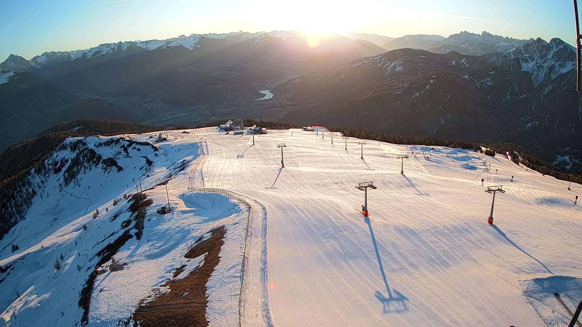 Kronplatz vrh | pogled na Valdaora – Olang
