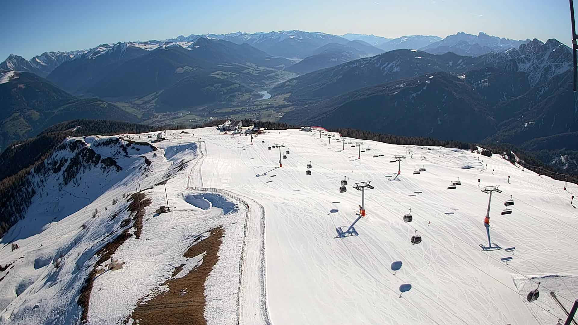 Cima Kronplatz | vista a Valdaora – Olang
