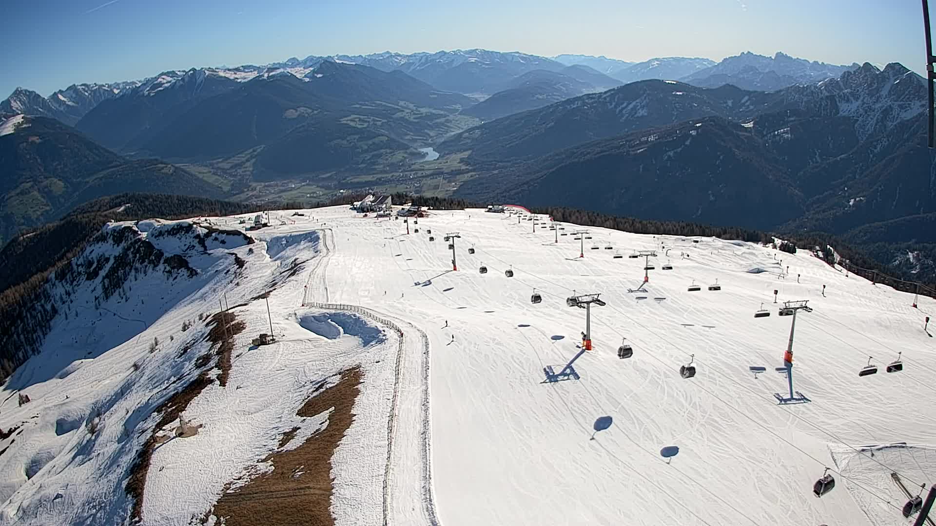 Kronplatz vrh | pogled na Valdaora – Olang