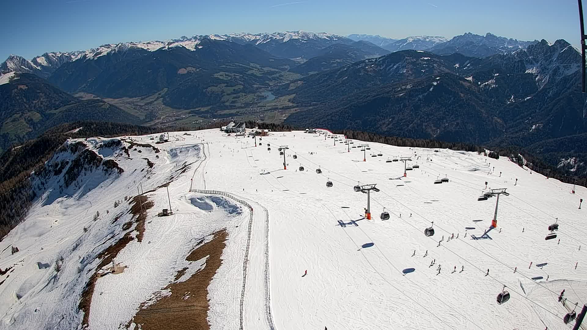 Cima Kronplatz | vista a Valdaora – Olang