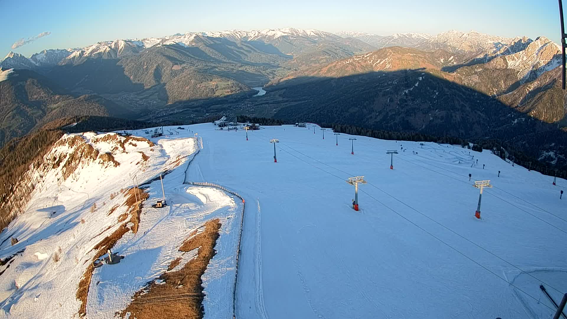 Kronplatz vrh | pogled na Valdaora – Olang