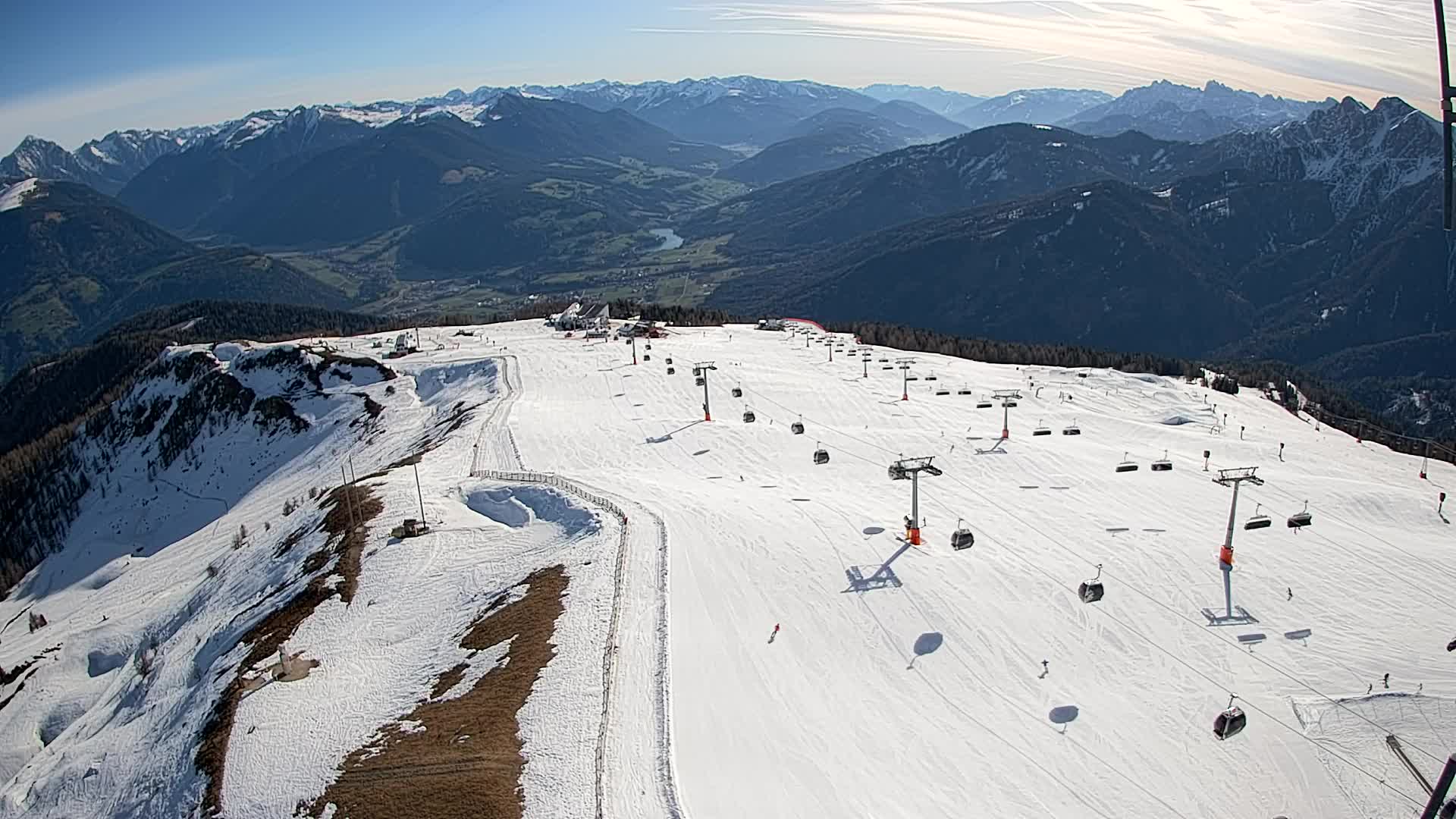 Kronplatz vrh | pogled na Valdaoro – Olang