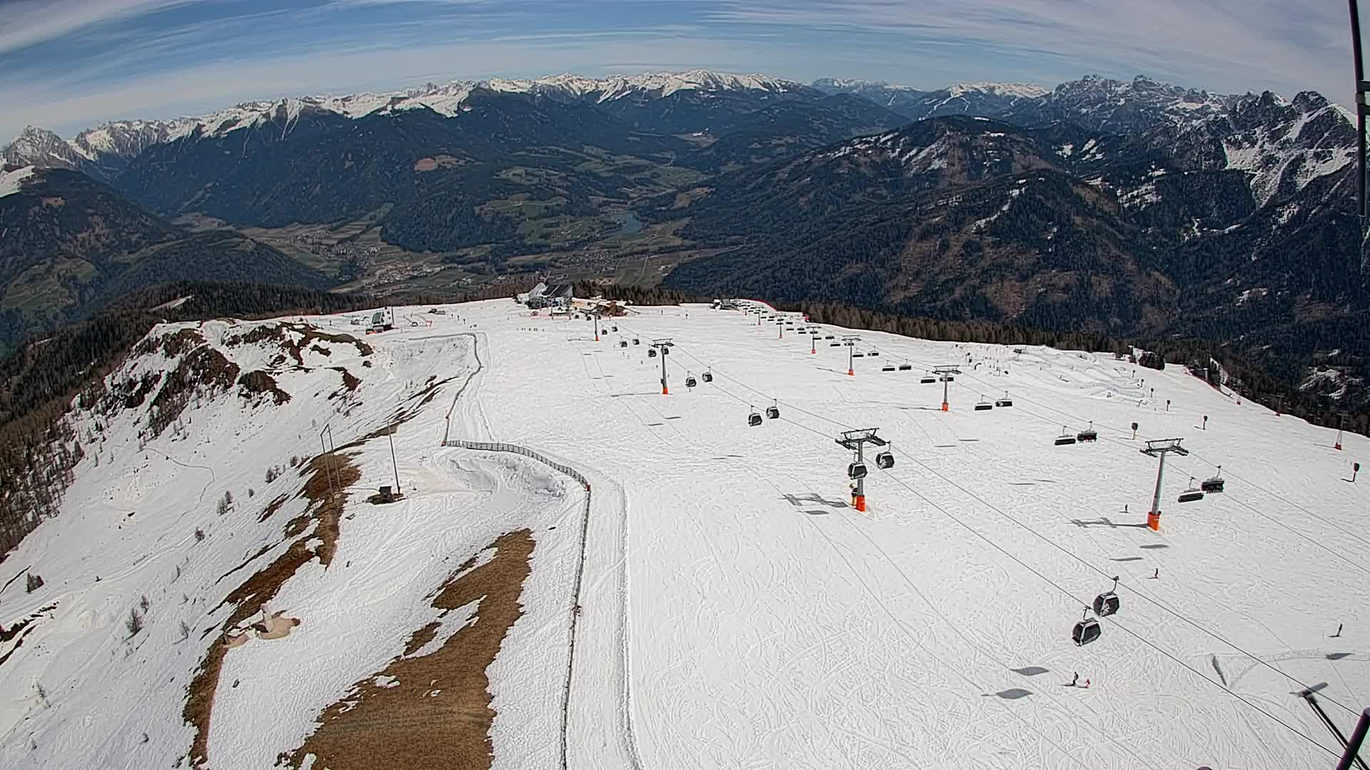 Sommet du Kronplatz | vue sur Valdaora – Olang