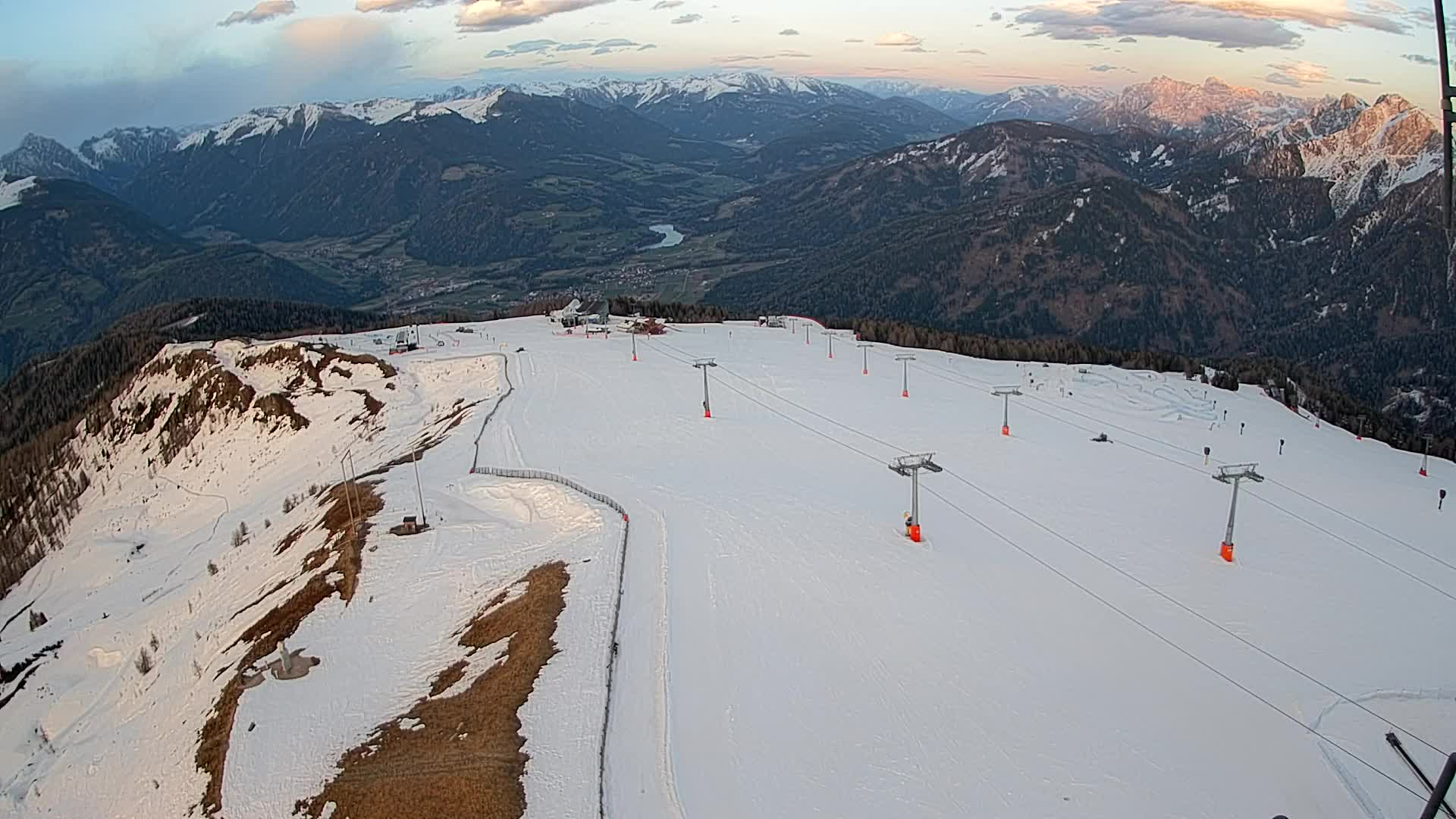 Kronplatz vrh | pogled na Valdaoro – Olang