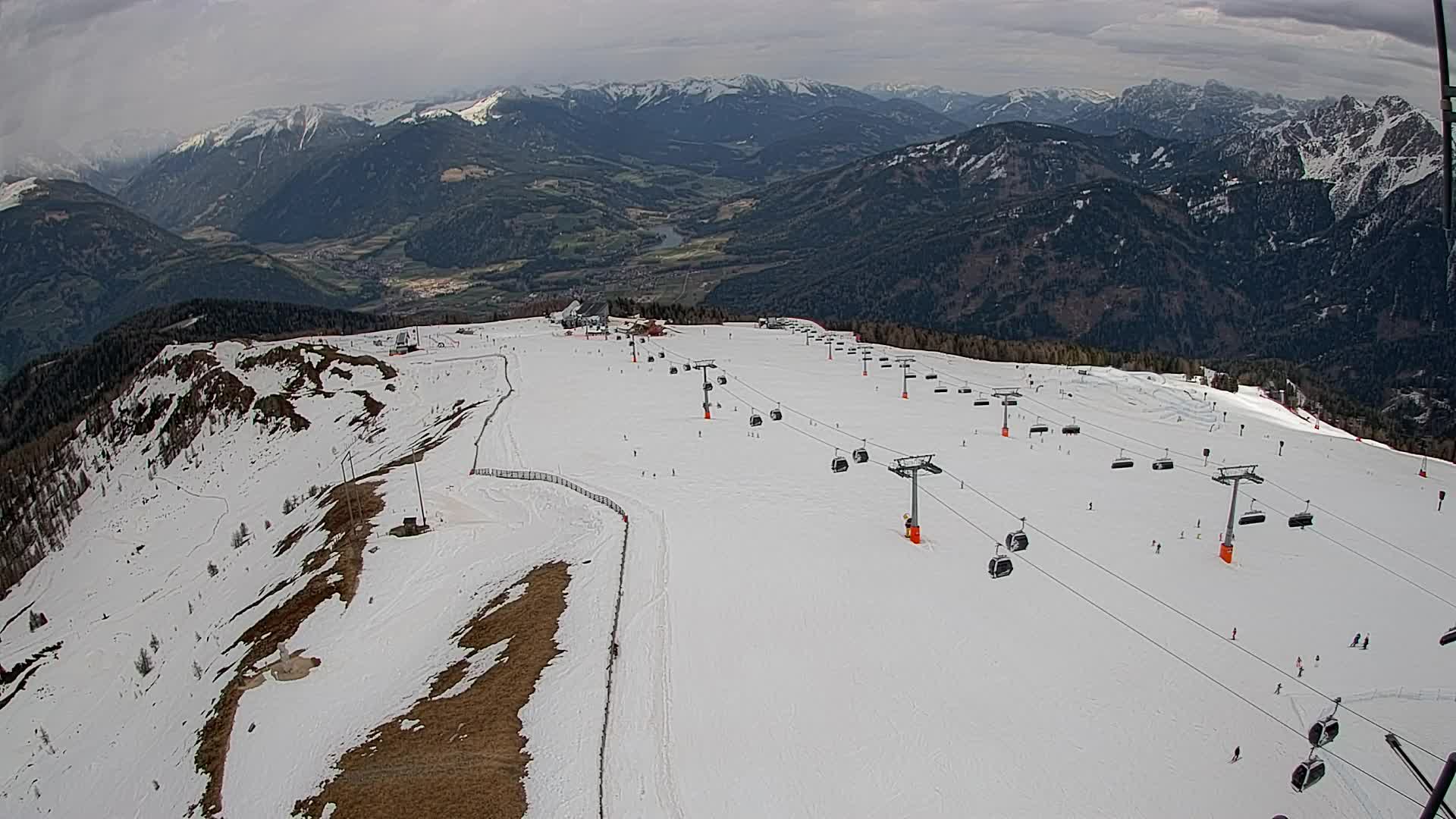 Kronplatz vrh | pogled na Valdaora – Olang