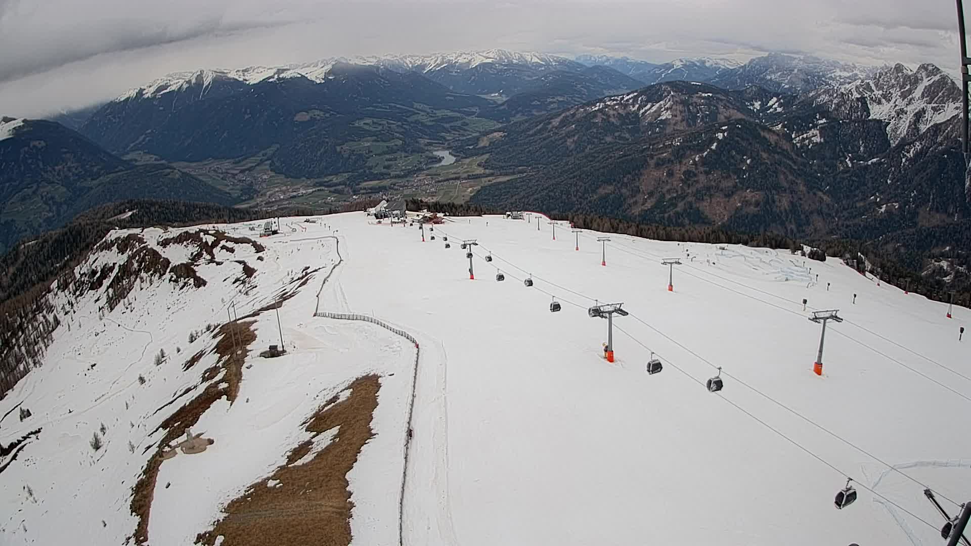 Kronplatz vrh | pogled na Valdaora – Olang