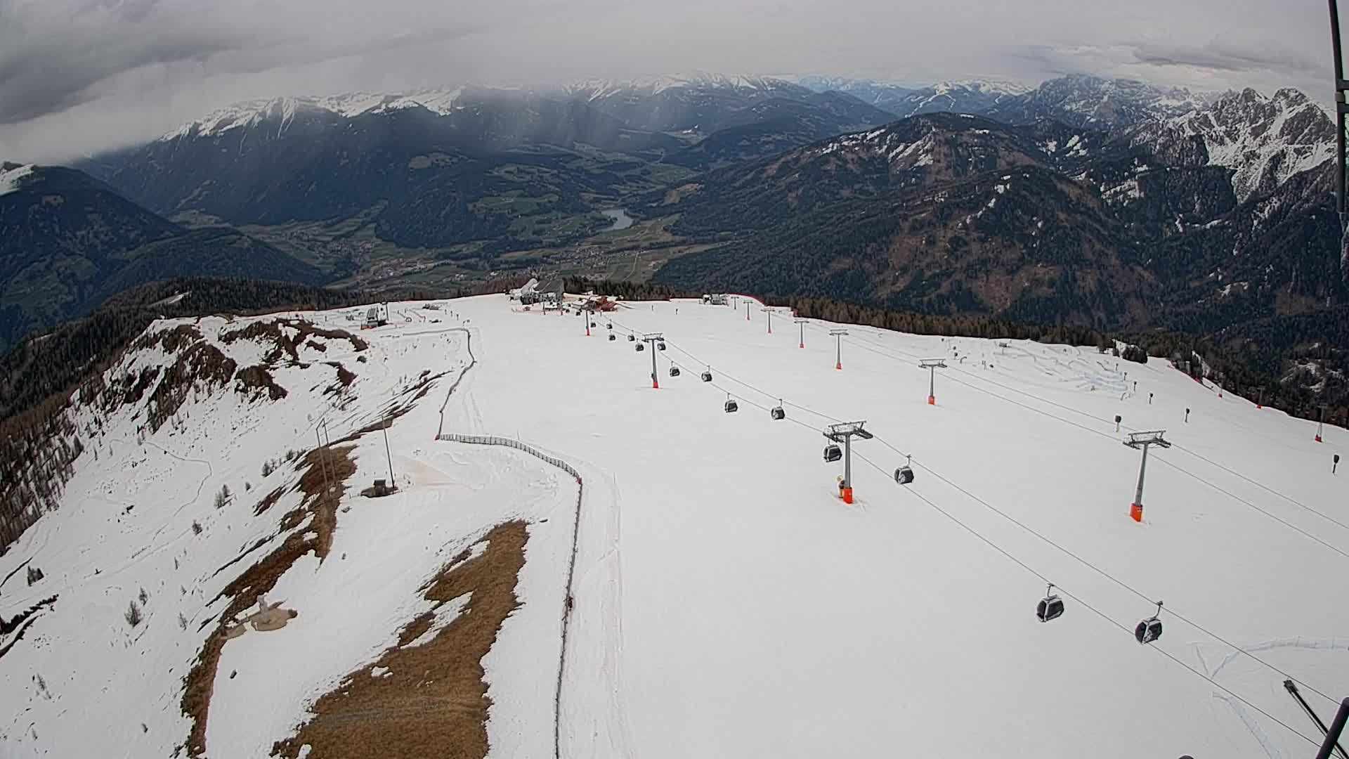 Sommet du Kronplatz | vue sur Valdaora – Olang