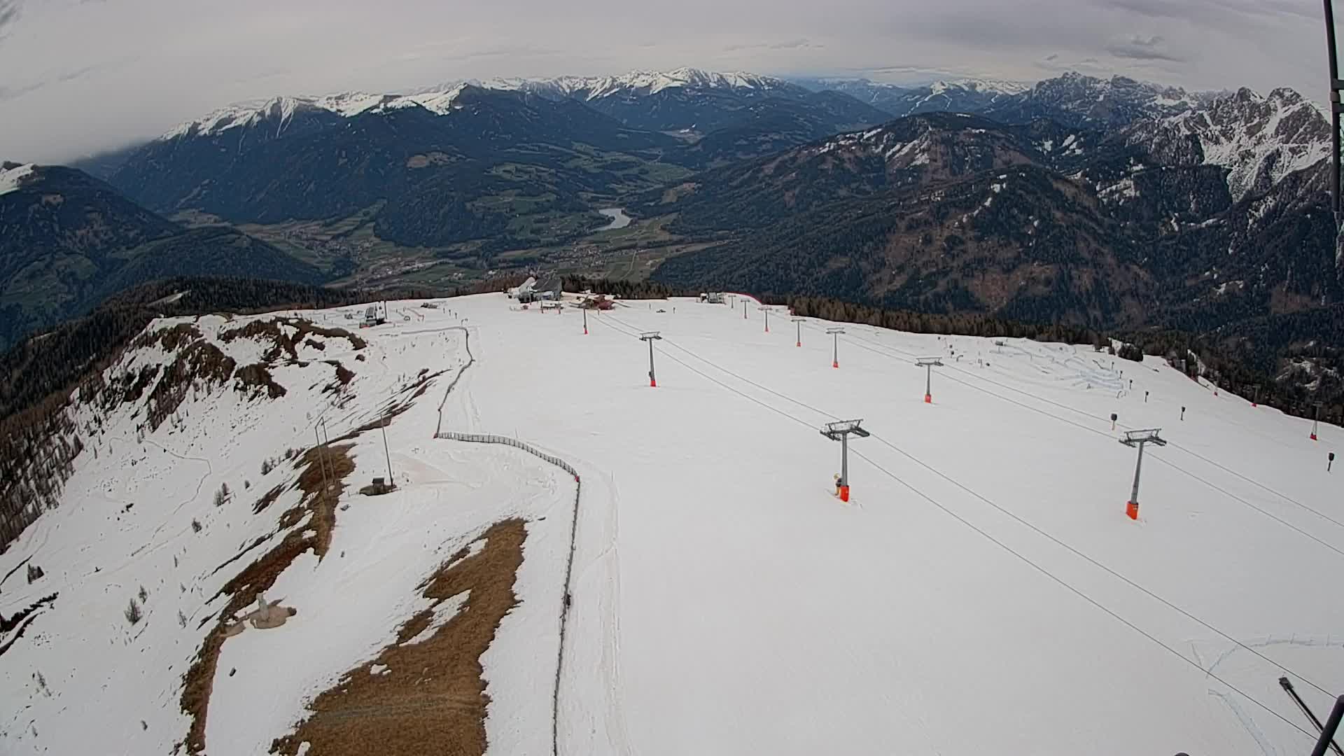 Sommet du Kronplatz | vue sur Valdaora – Olang