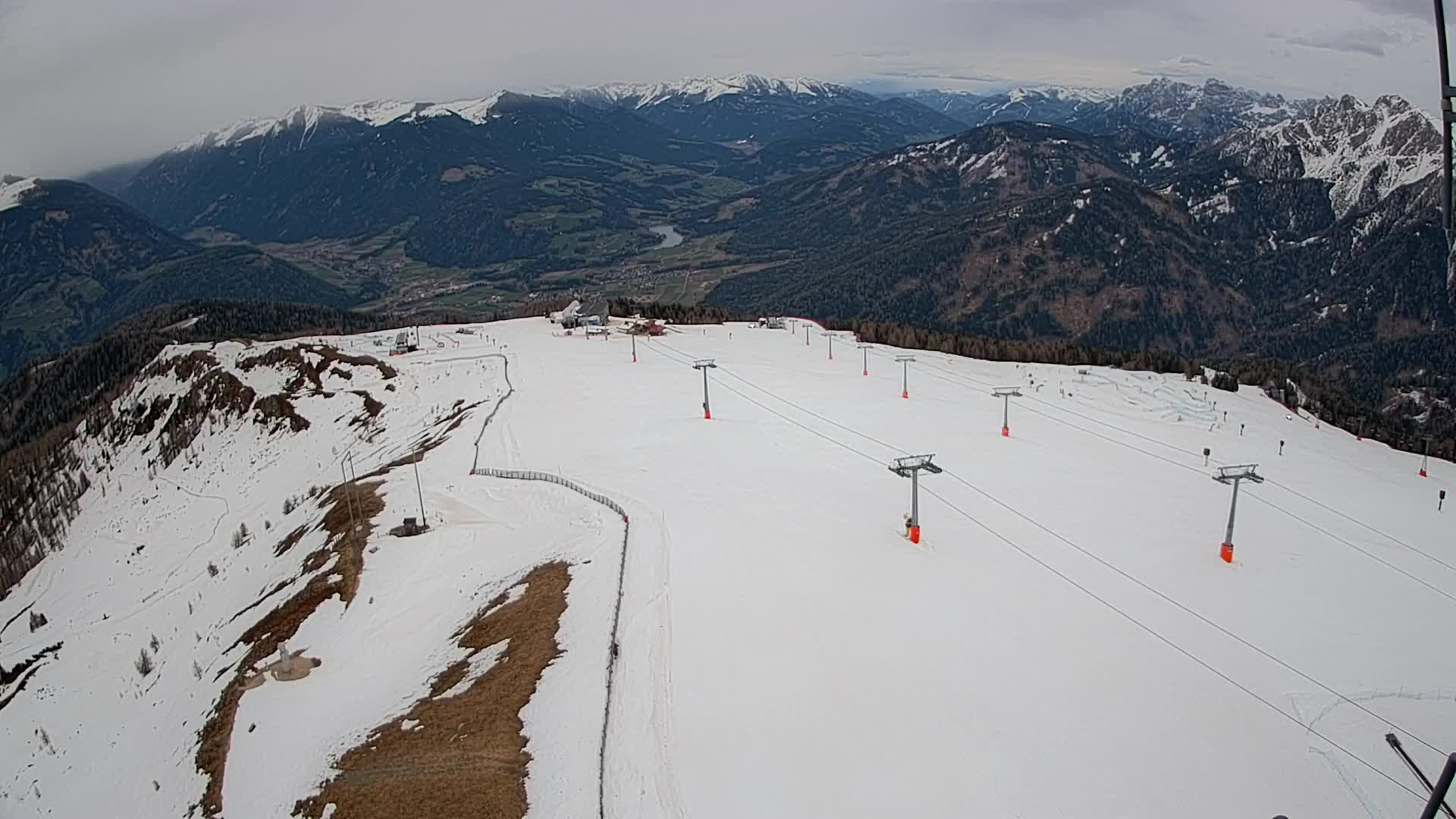 Sommet du Kronplatz | vue sur Valdaora – Olang
