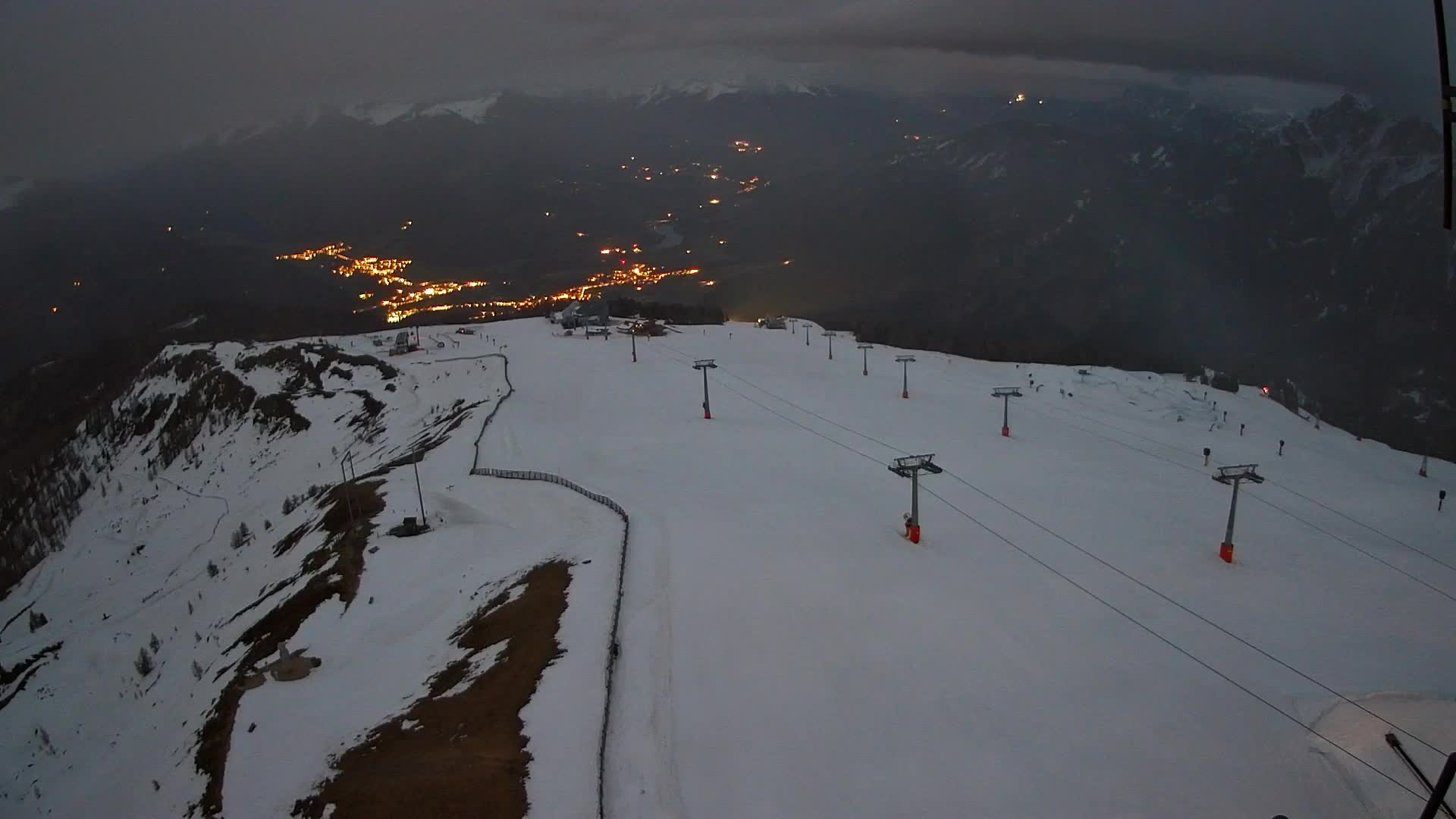 Kronplatz vrh | pogled na Valdaora – Olang