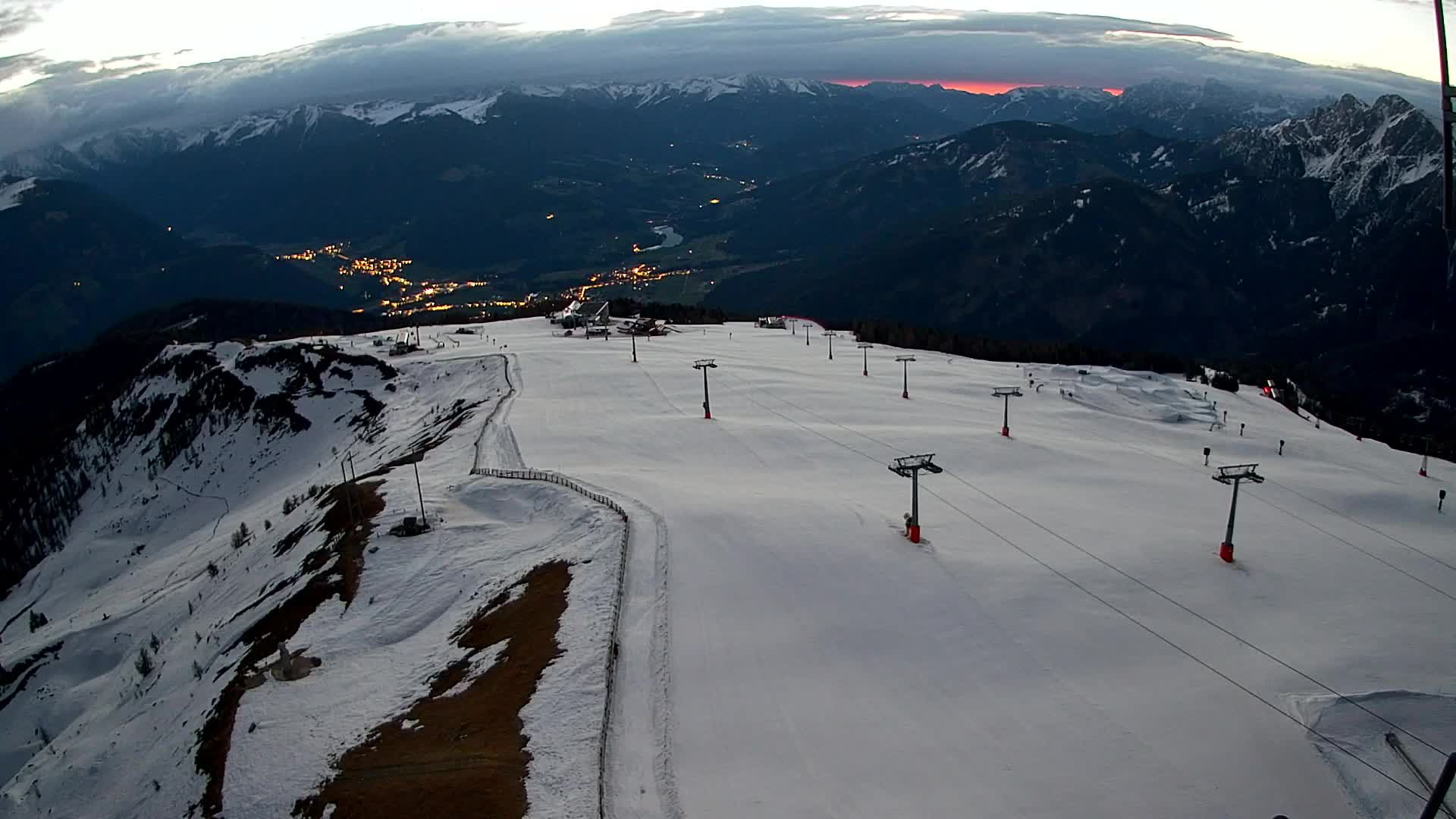 Sommet du Kronplatz | vue sur Valdaora – Olang