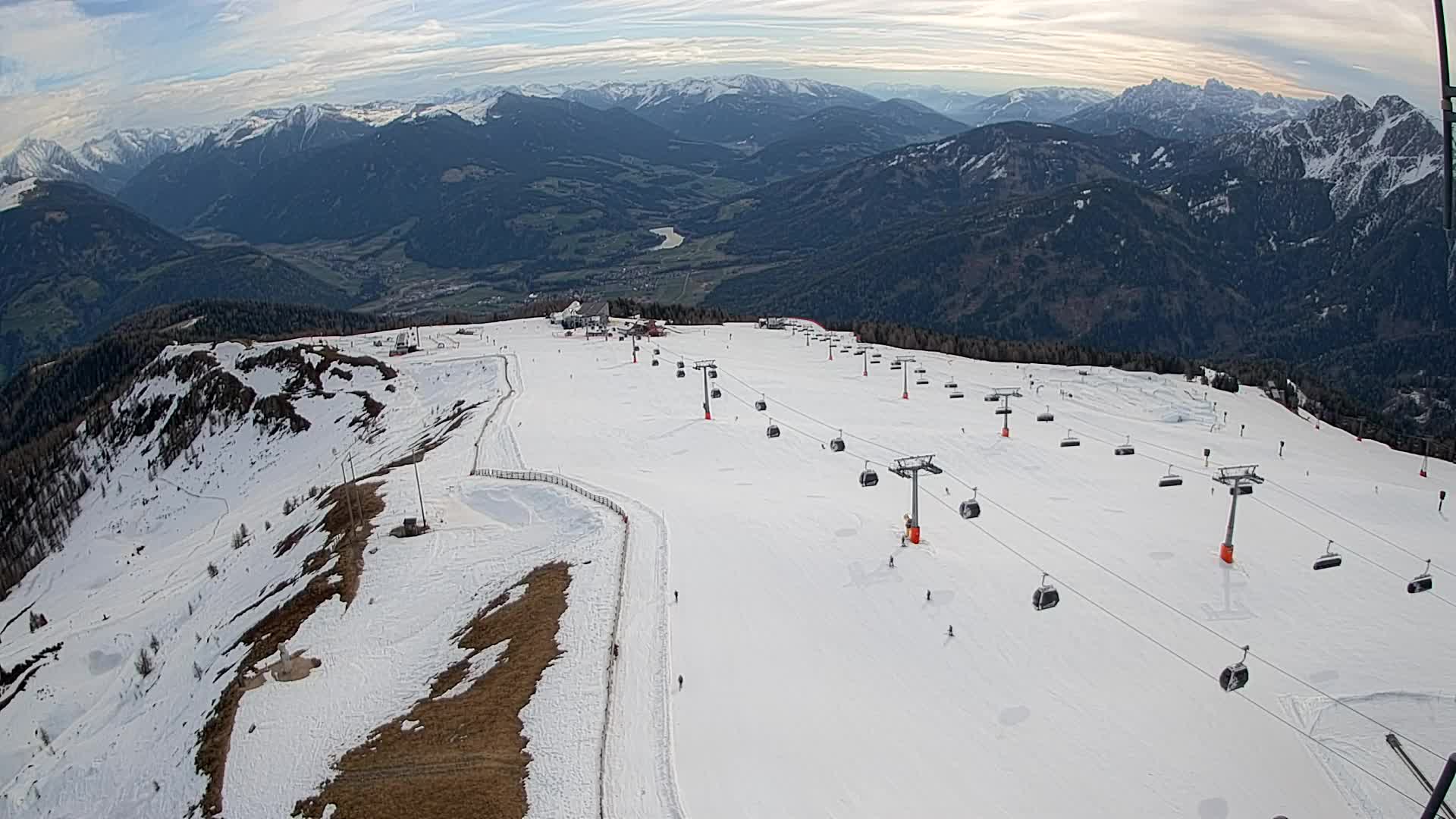 Kronplatz vrh | pogled na Valdaora – Olang