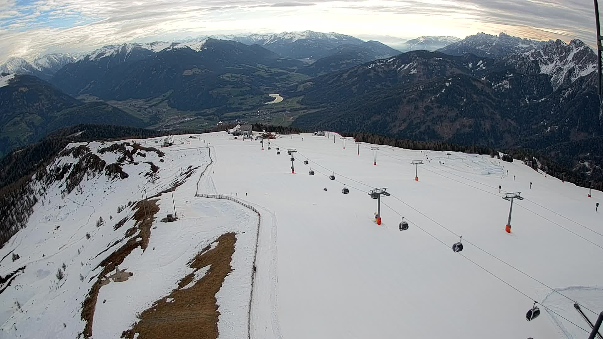 Kronplatz vrh | pogled na Valdaora – Olang