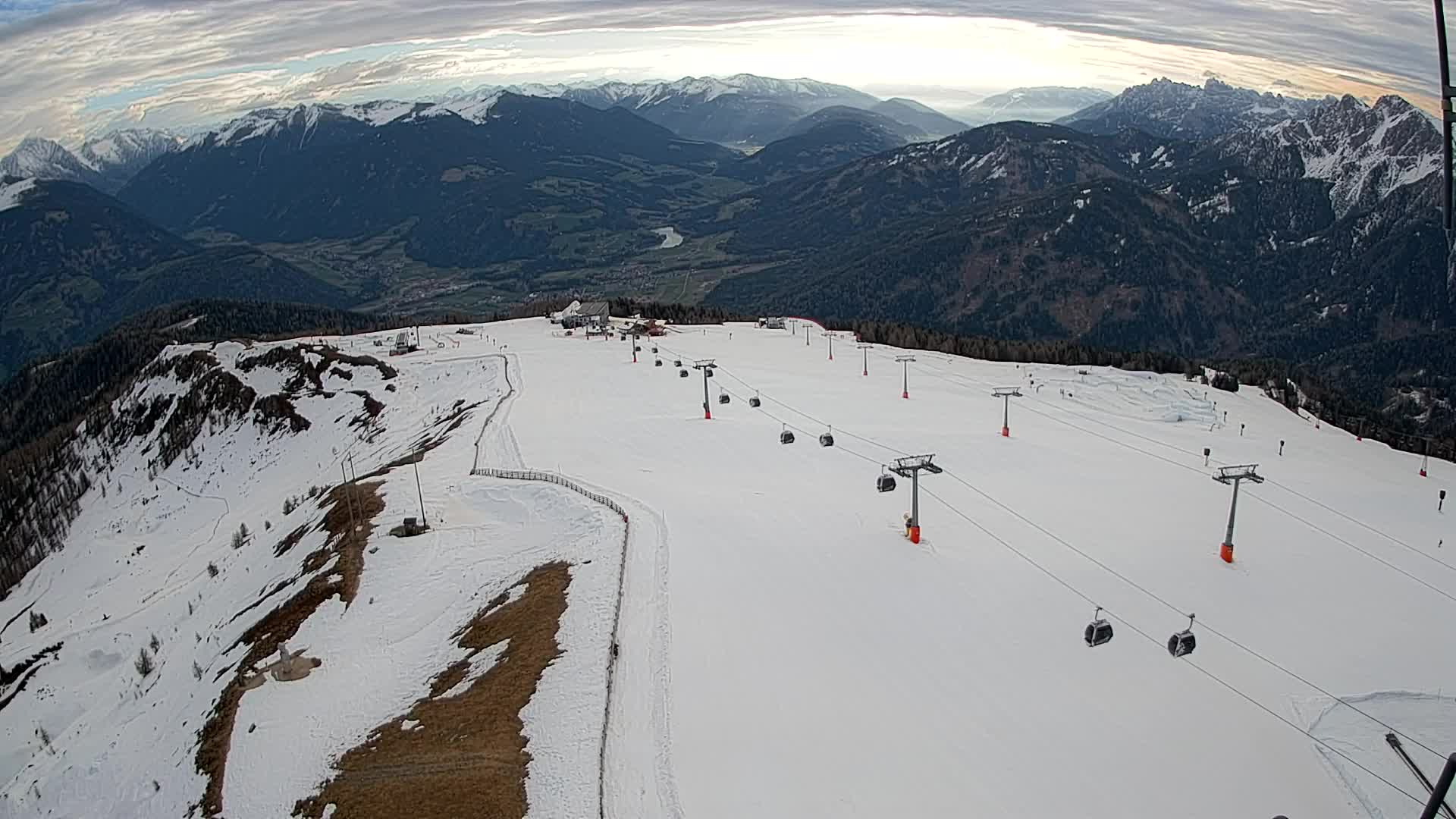 Kronplatz vrh | pogled na Valdaoro – Olang