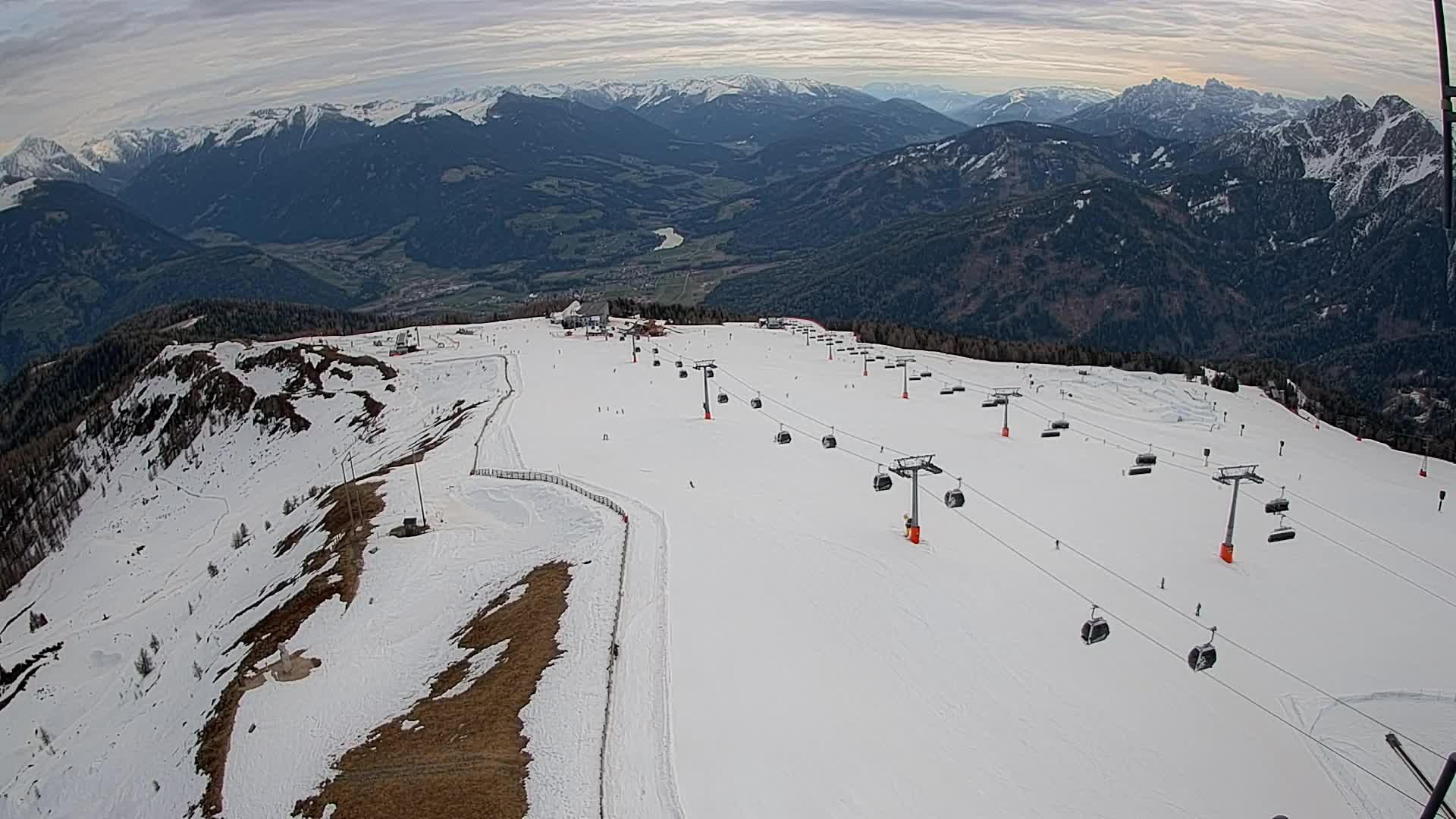 Kronplatz vrh | pogled na Valdaora – Olang