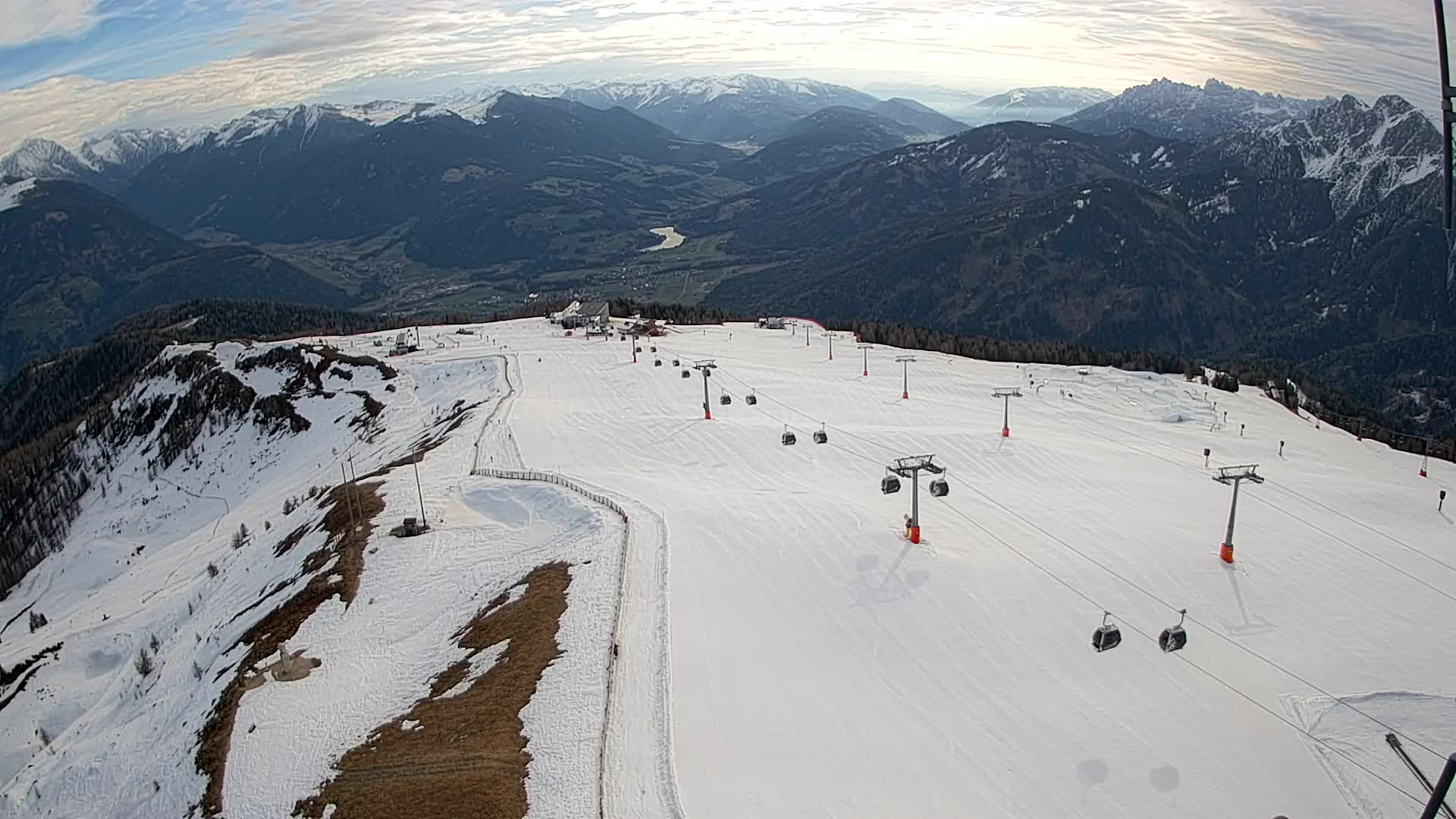 Kronplatz vrh | pogled na Valdaora – Olang