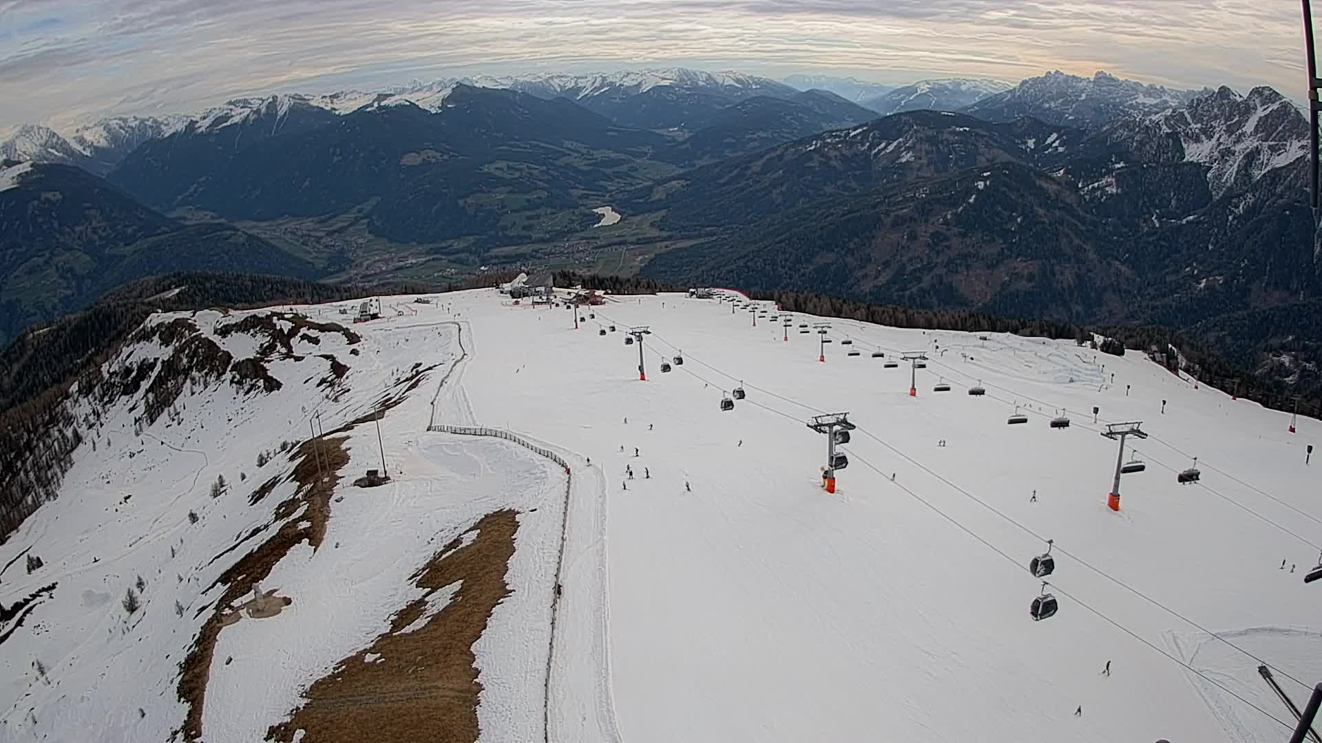 Sommet du Kronplatz | vue sur Valdaora – Olang