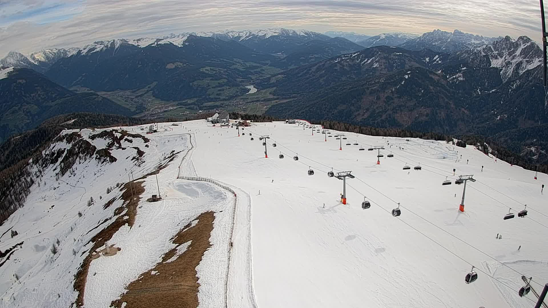 Kronplatz vrh | pogled na Valdaora – Olang