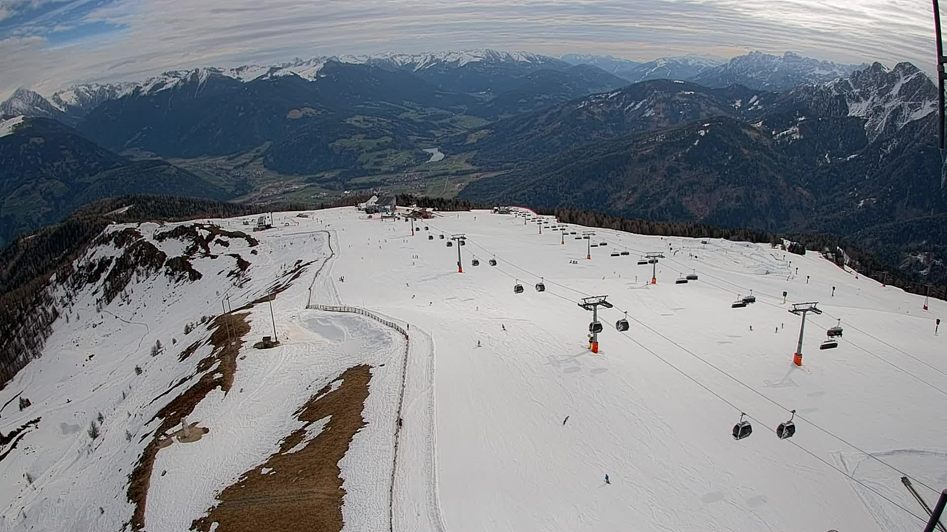 Kronplatz vrh | pogled na Valdaoro – Olang