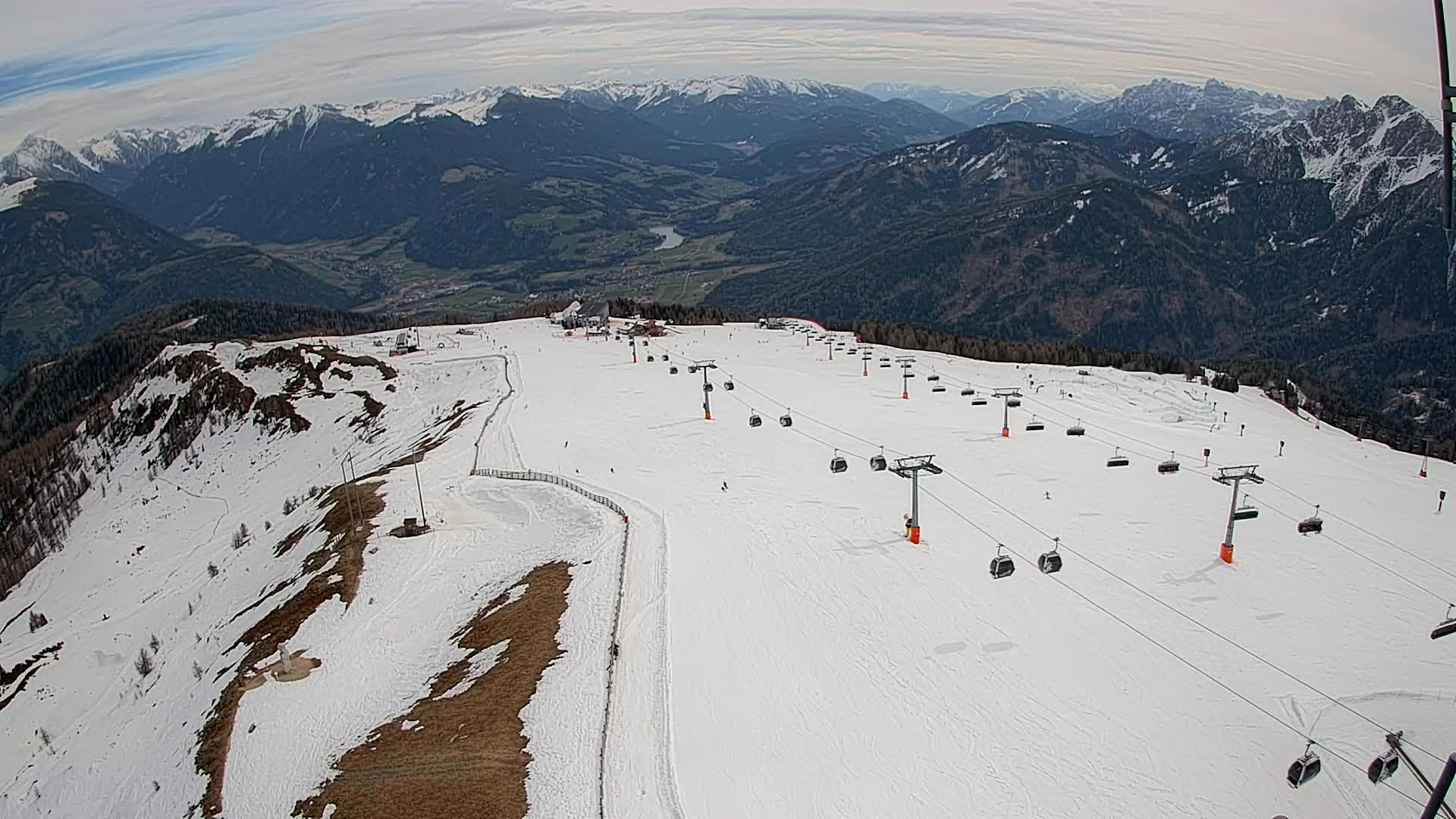 Kronplatz vrh | pogled na Valdaora – Olang
