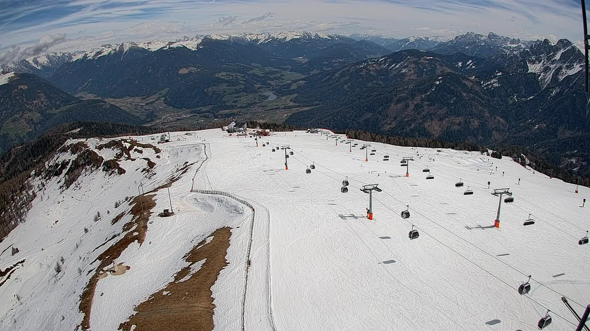 Kronplatz vrh | pogled na Valdaoro – Olang