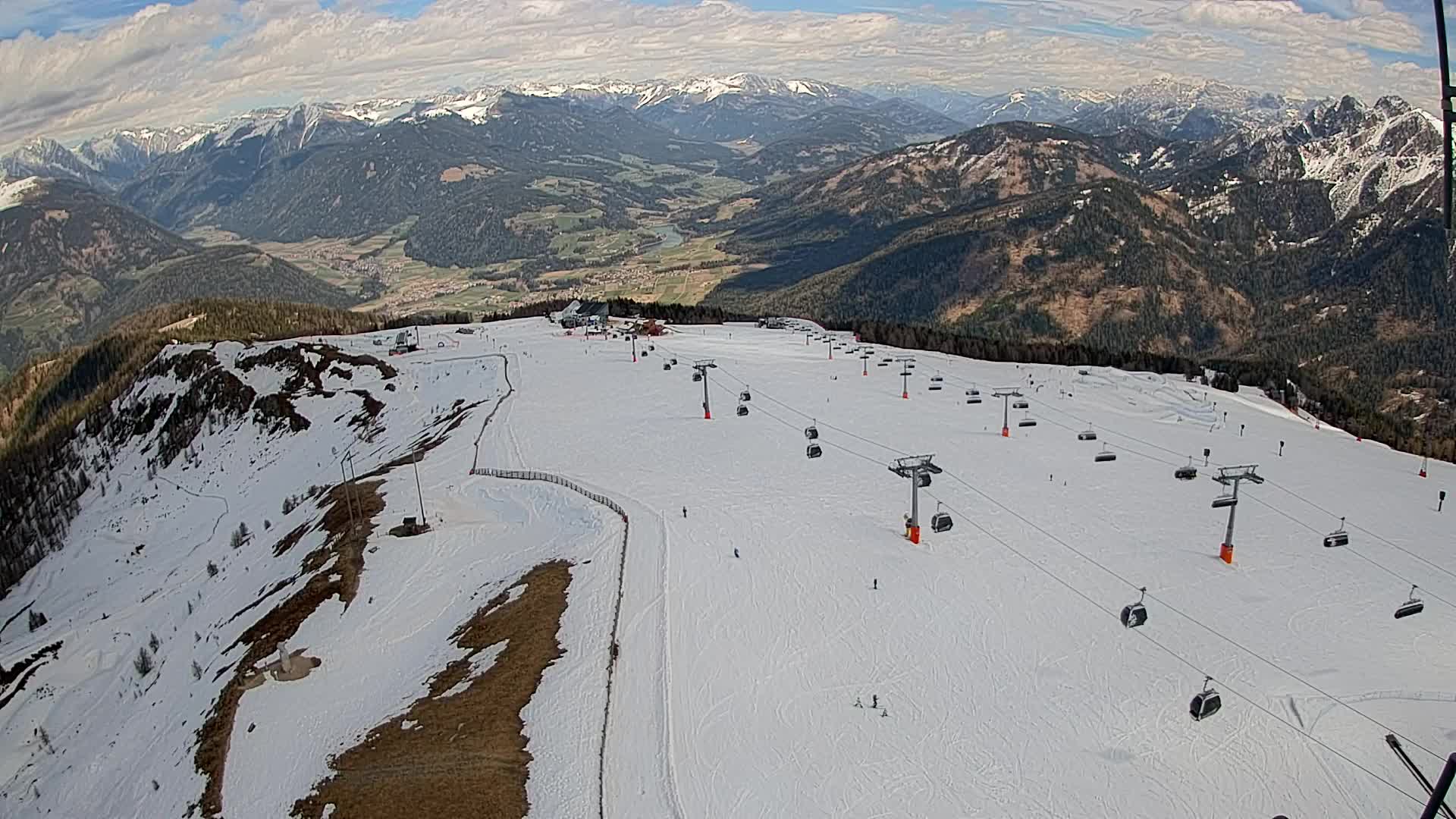 Kronplatz vrh | pogled na Valdaora – Olang