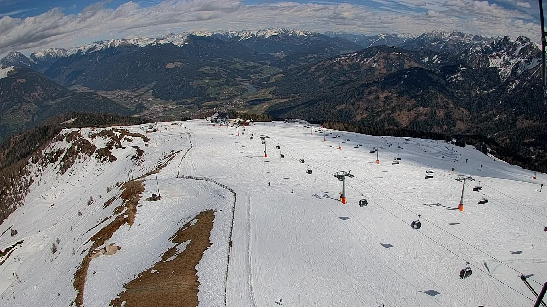 Sommet du Kronplatz | vue sur Valdaora – Olang