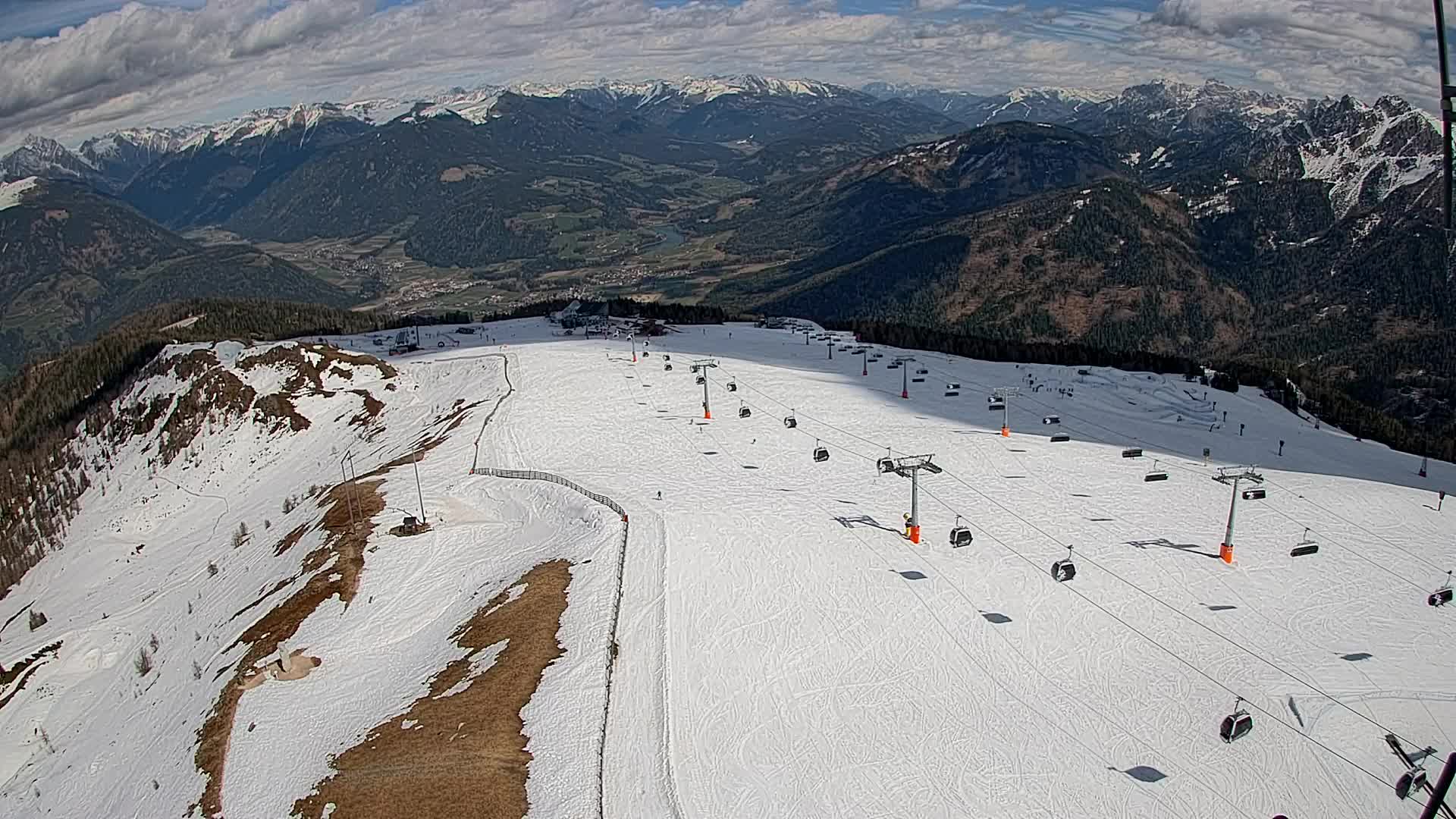 Kronplatz vrh | pogled na Valdaoro – Olang