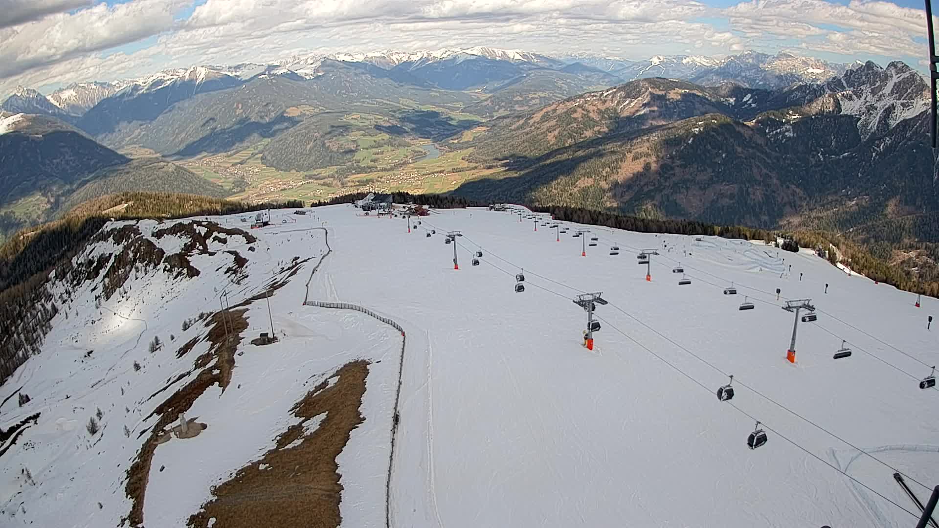 Kronplatz vrh | pogled na Valdaoro – Olang