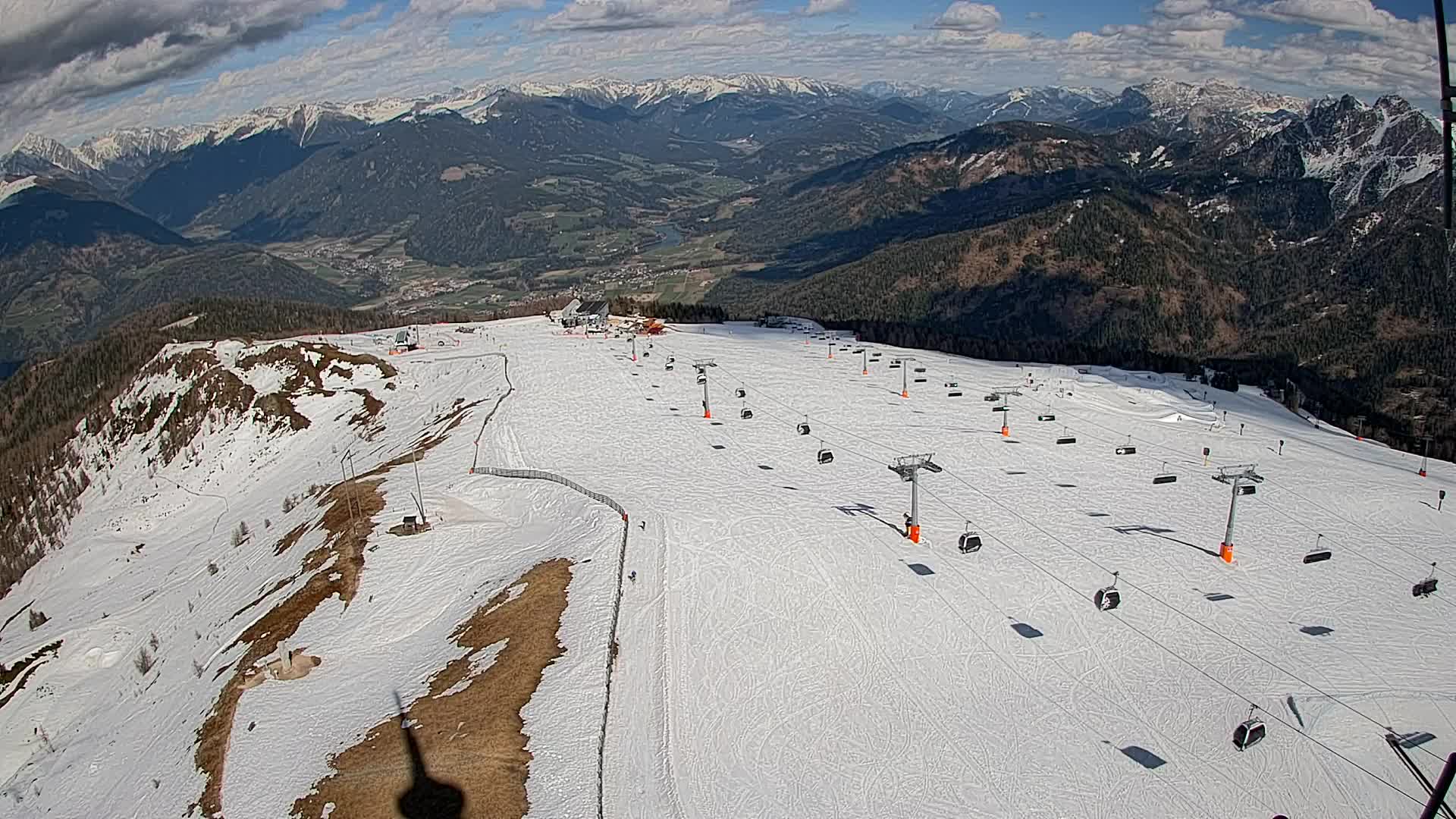 Sommet du Kronplatz | vue sur Valdaora – Olang