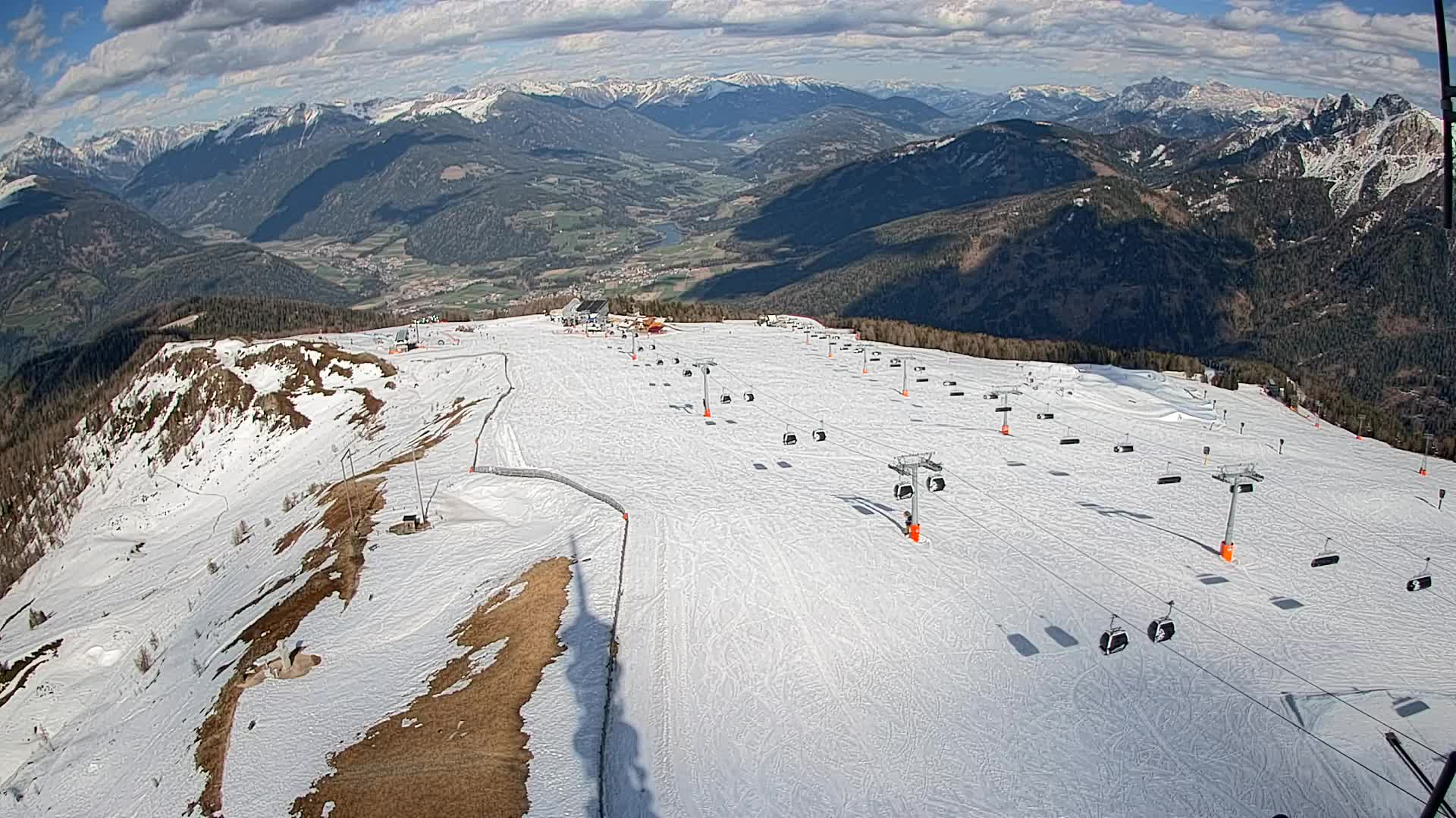 Kronplatz vrh | pogled na Valdaoro – Olang