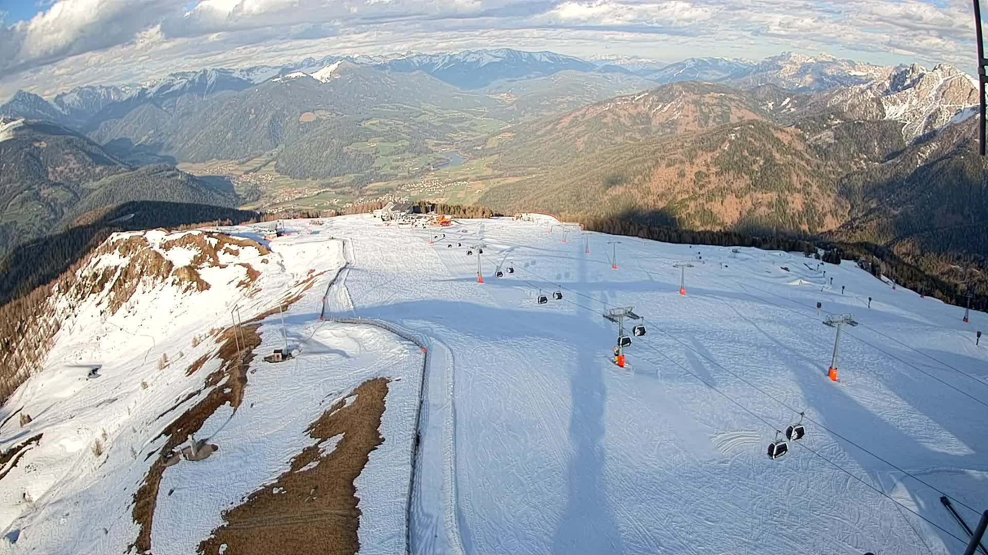 Kronplatz vrh | pogled na Valdaora – Olang