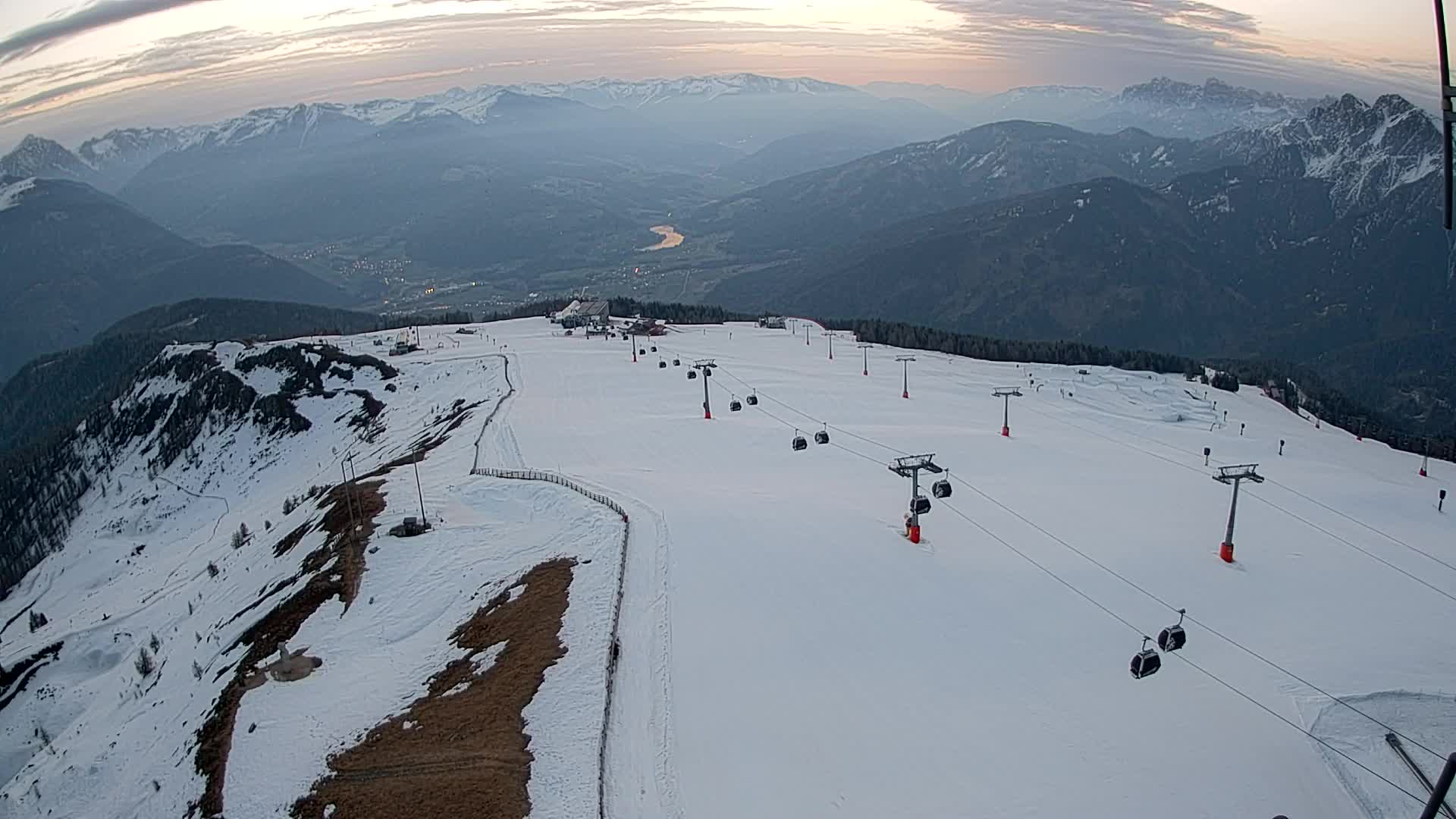 Kronplatz vrh | pogled na Valdaoro – Olang