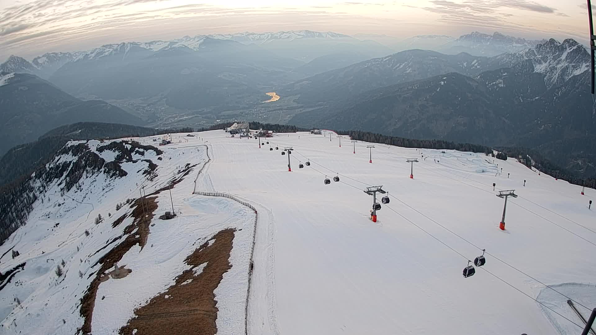 Sommet du Kronplatz | vue sur Valdaora – Olang