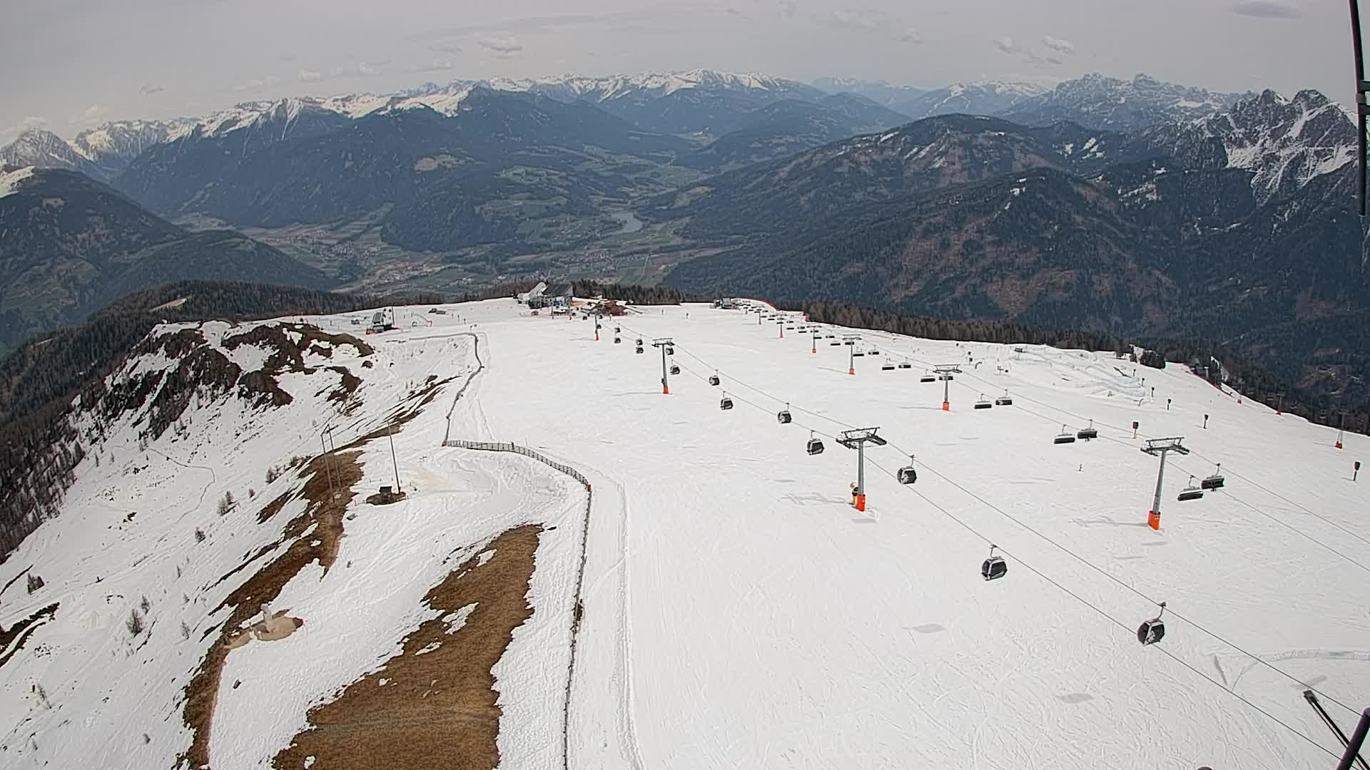 Sommet du Kronplatz | vue sur Valdaora – Olang