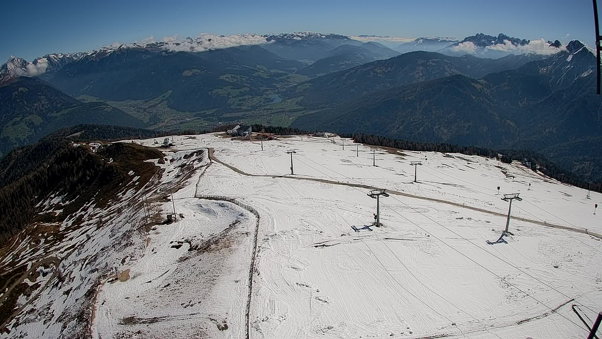 Kronplatz vrh | pogled na Valdaora – Olang