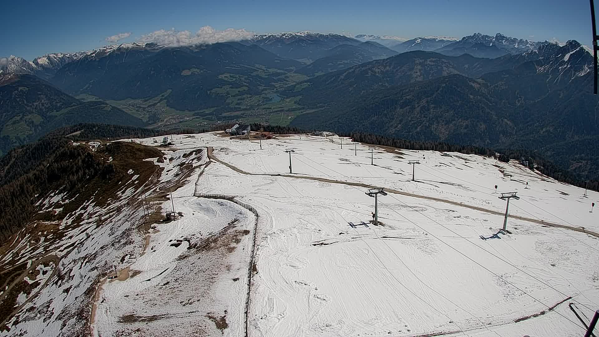Sommet du Kronplatz | vue sur Valdaora – Olang