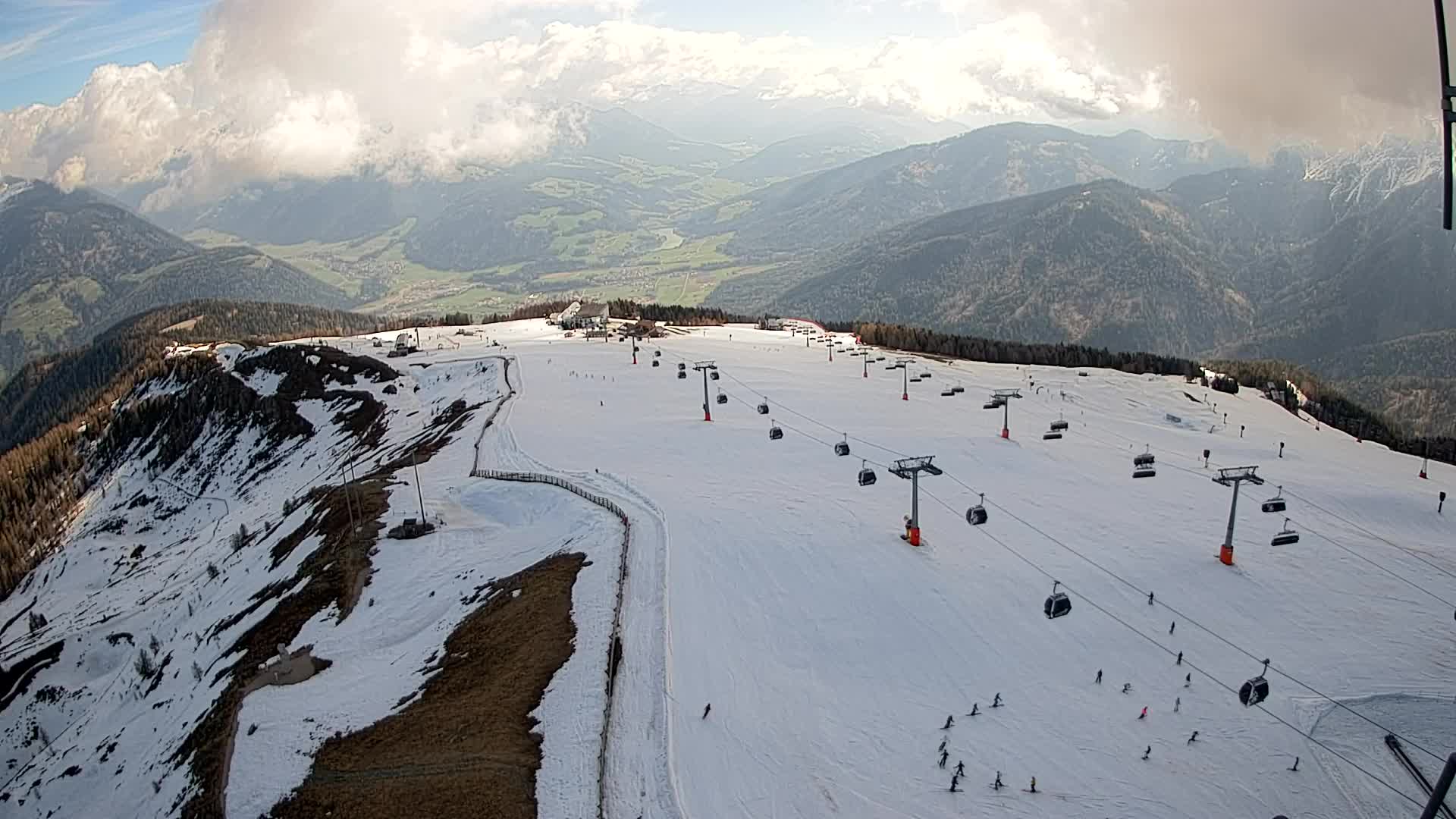 Cima Kronplatz | vista a Valdaora – Olang
